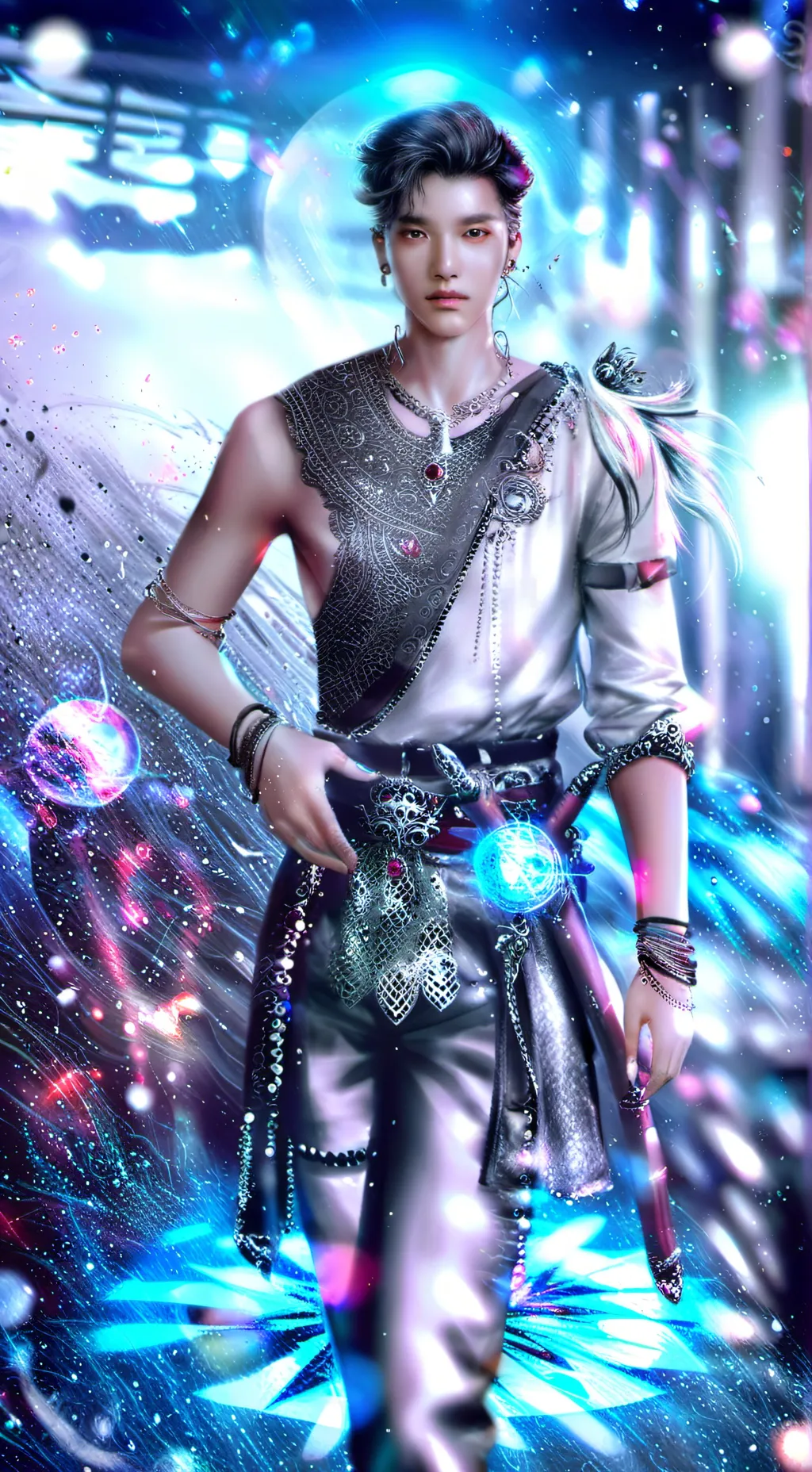ai character: try again? background