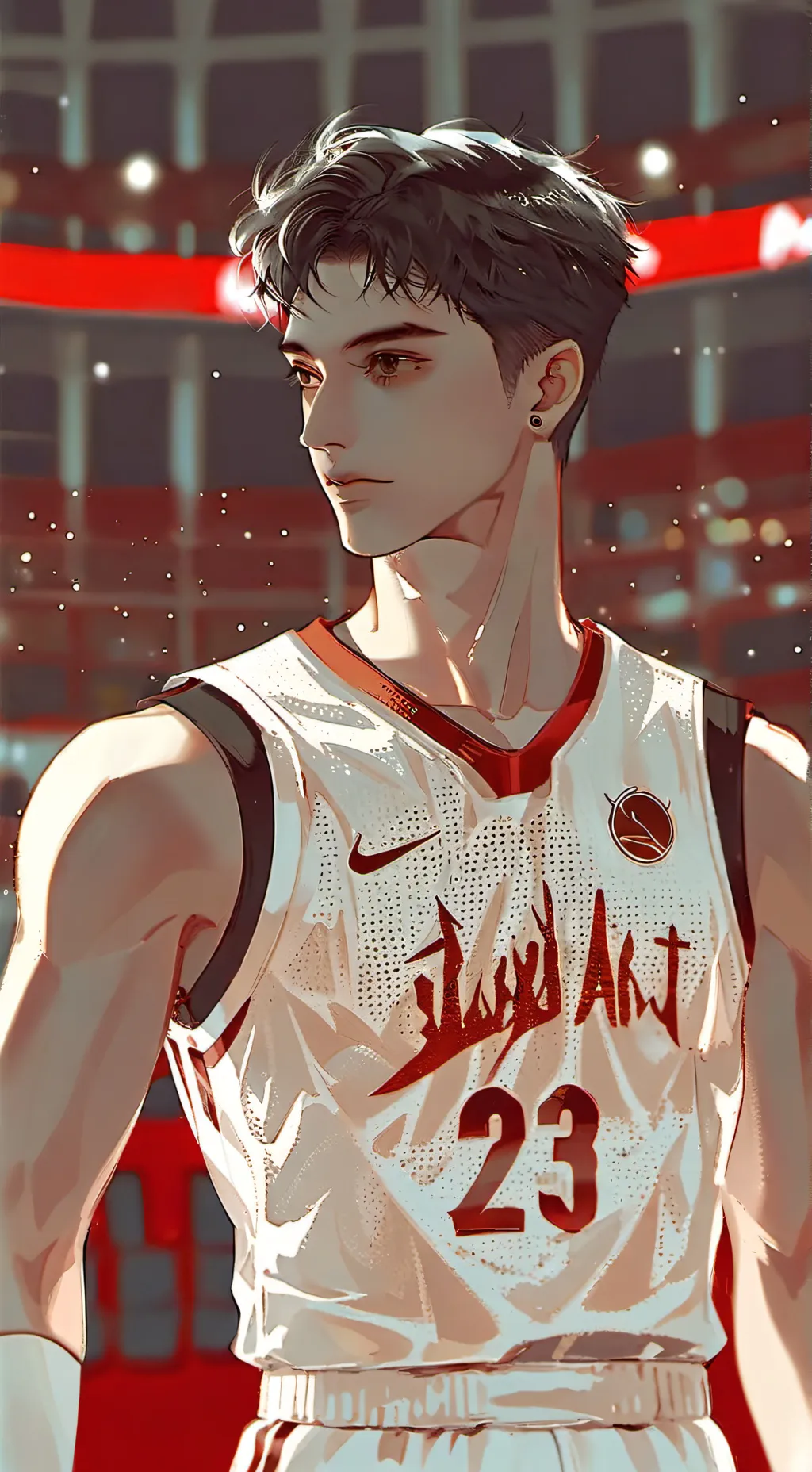 ai character: Emmanuel  background