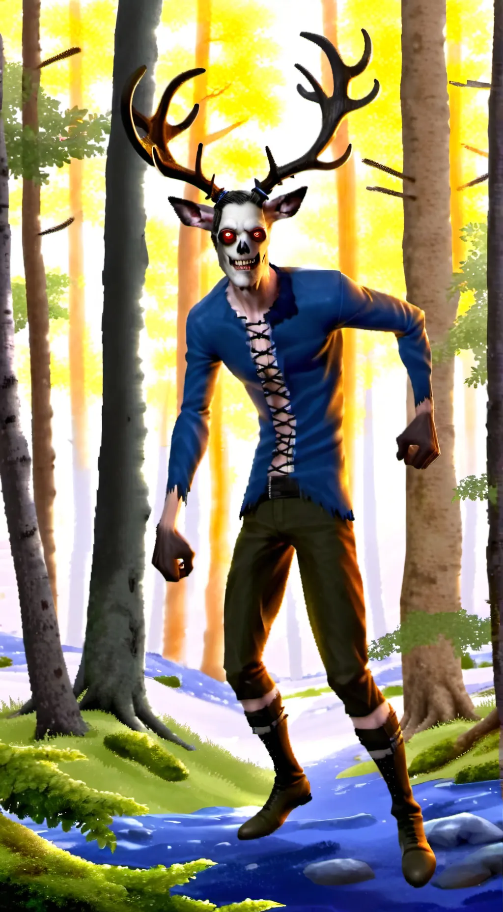ai character: Wendigo background