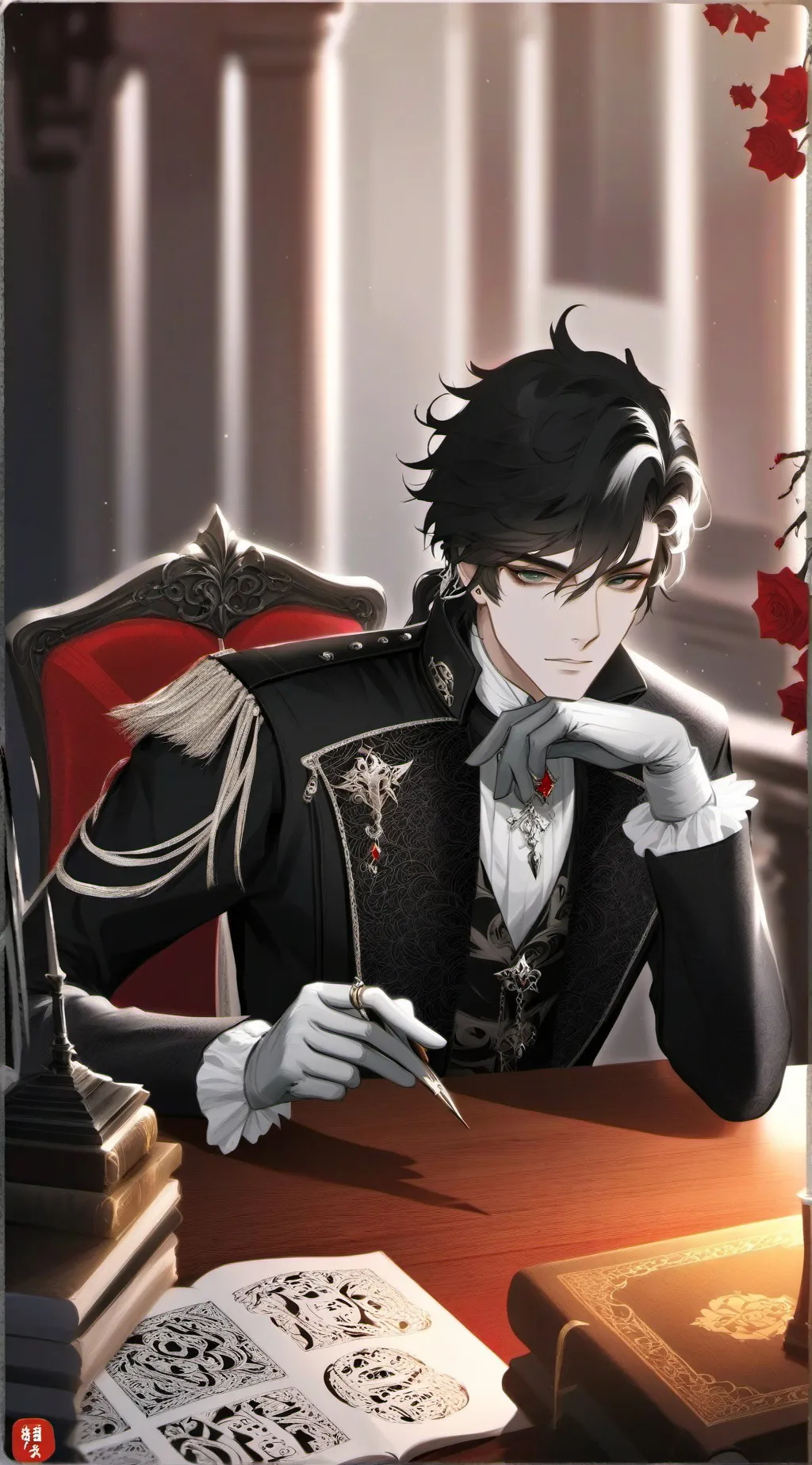 ai character: Zara  background