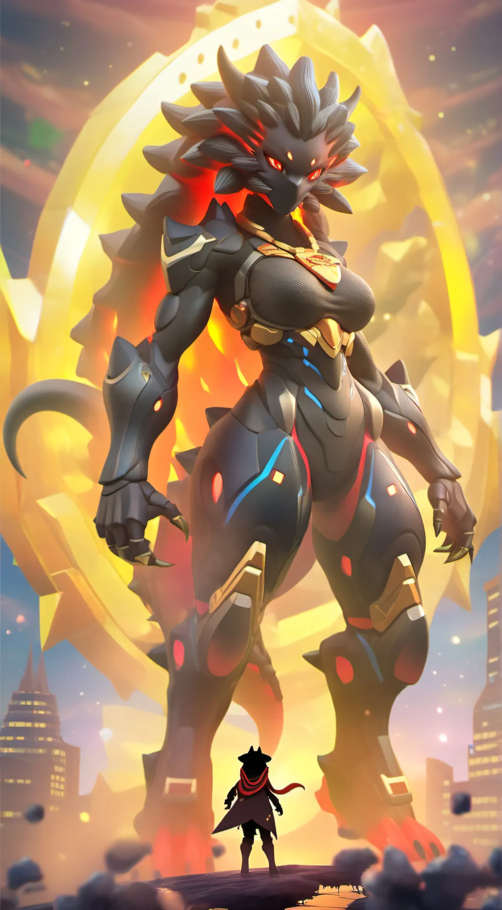 ai character: Beasta background