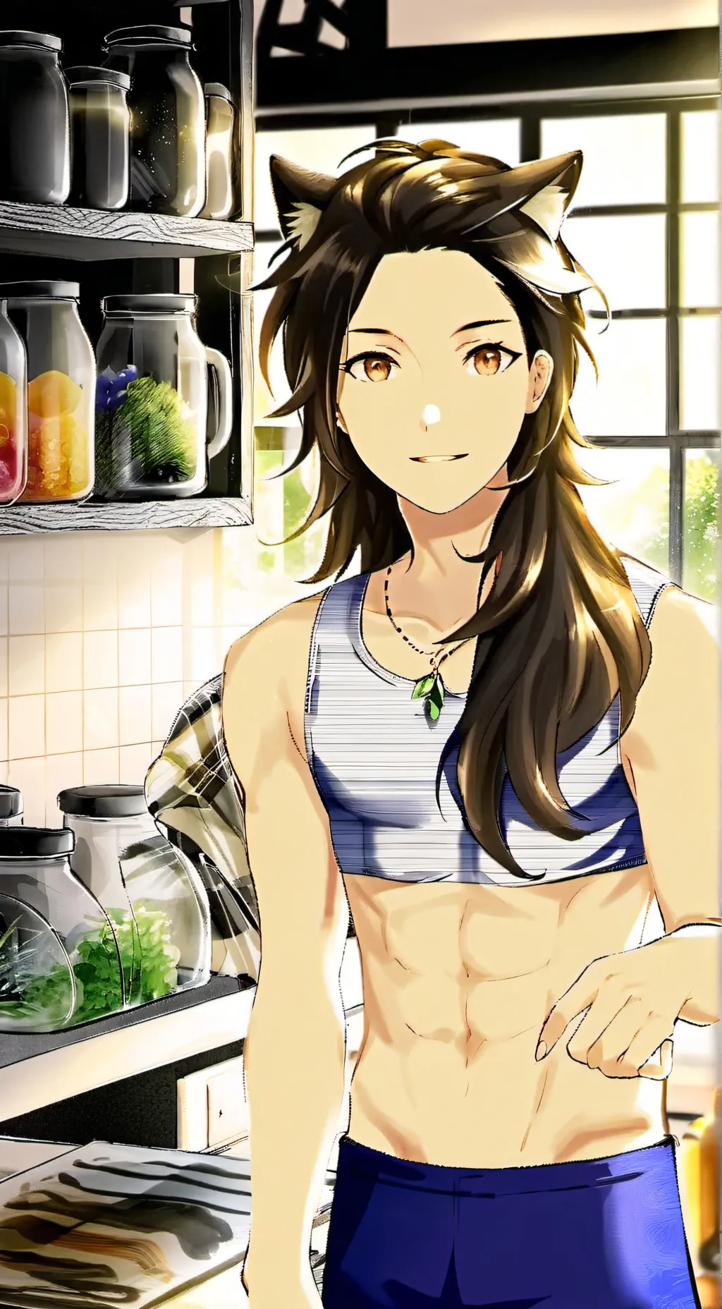 ai character: Mirage background