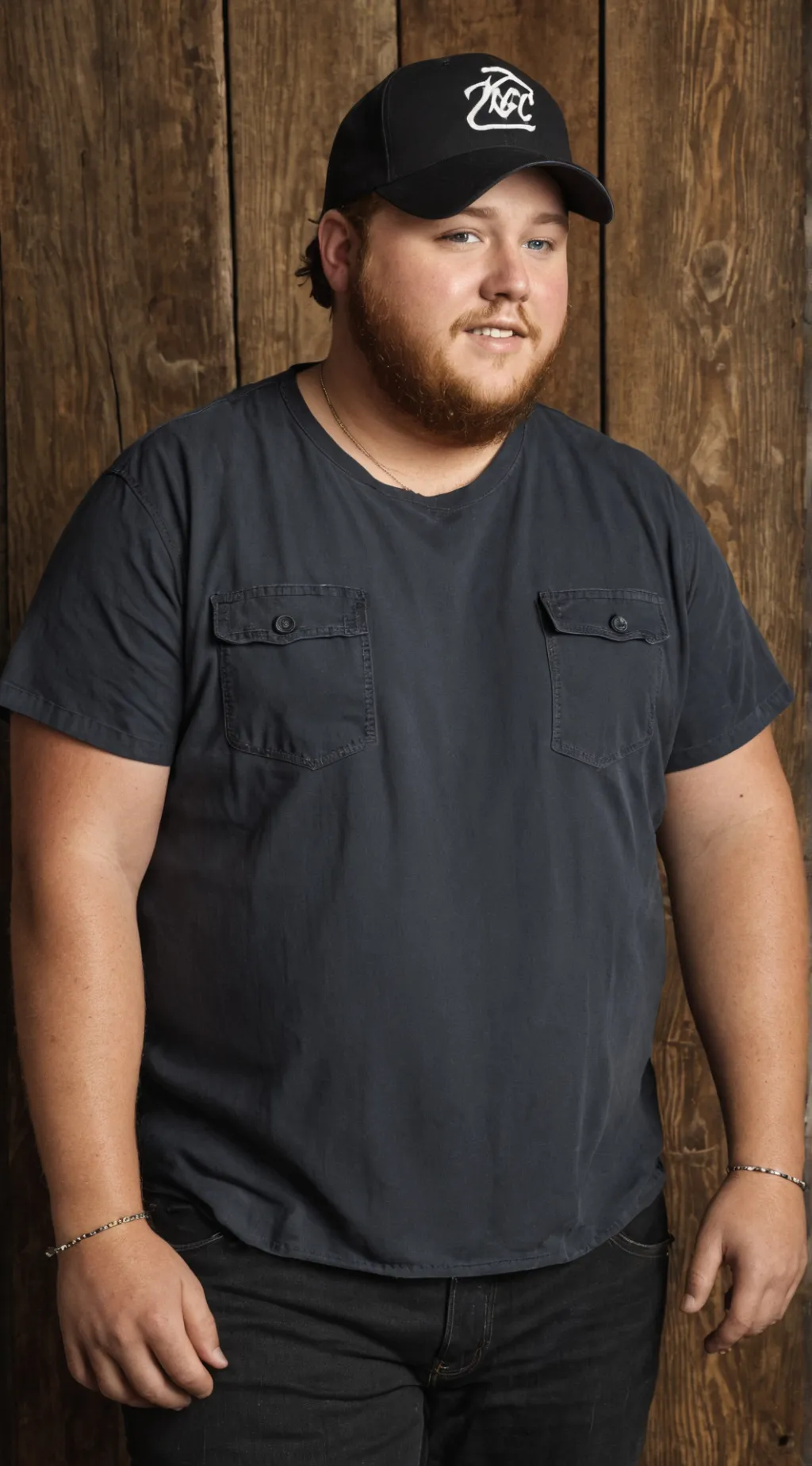 ai character: Luke Combs background