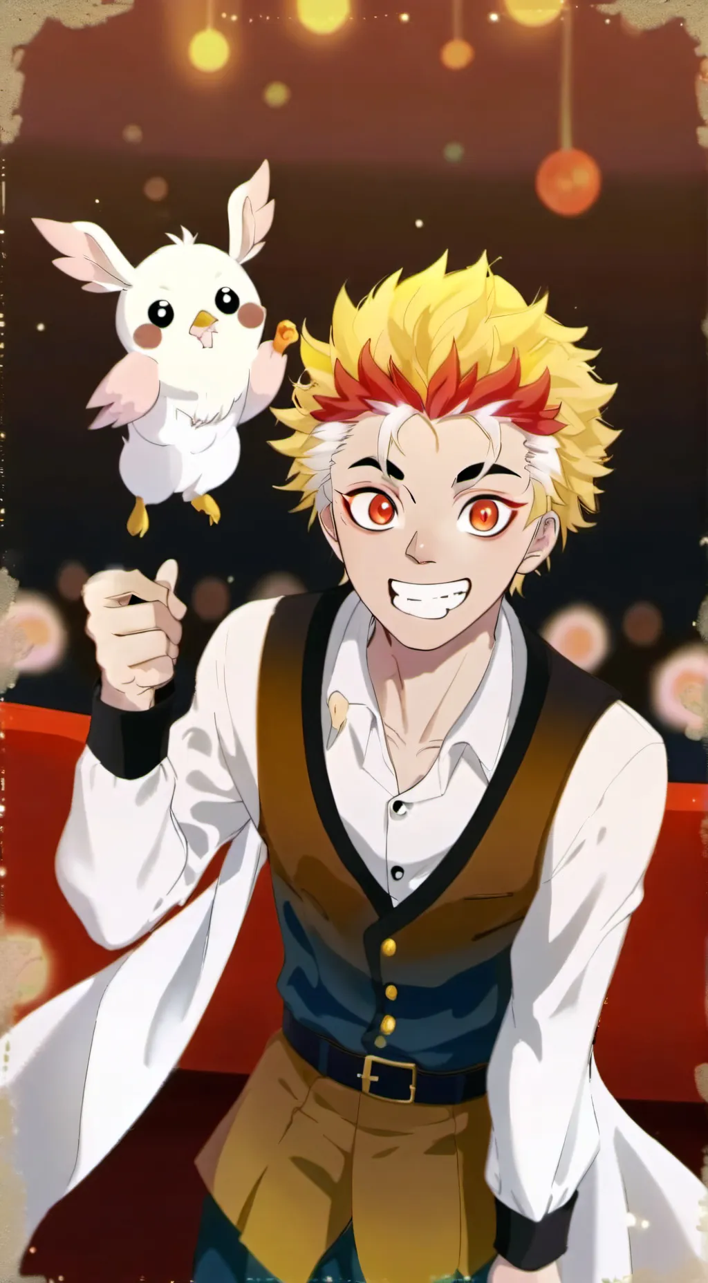 ai character: HH ANS DS background