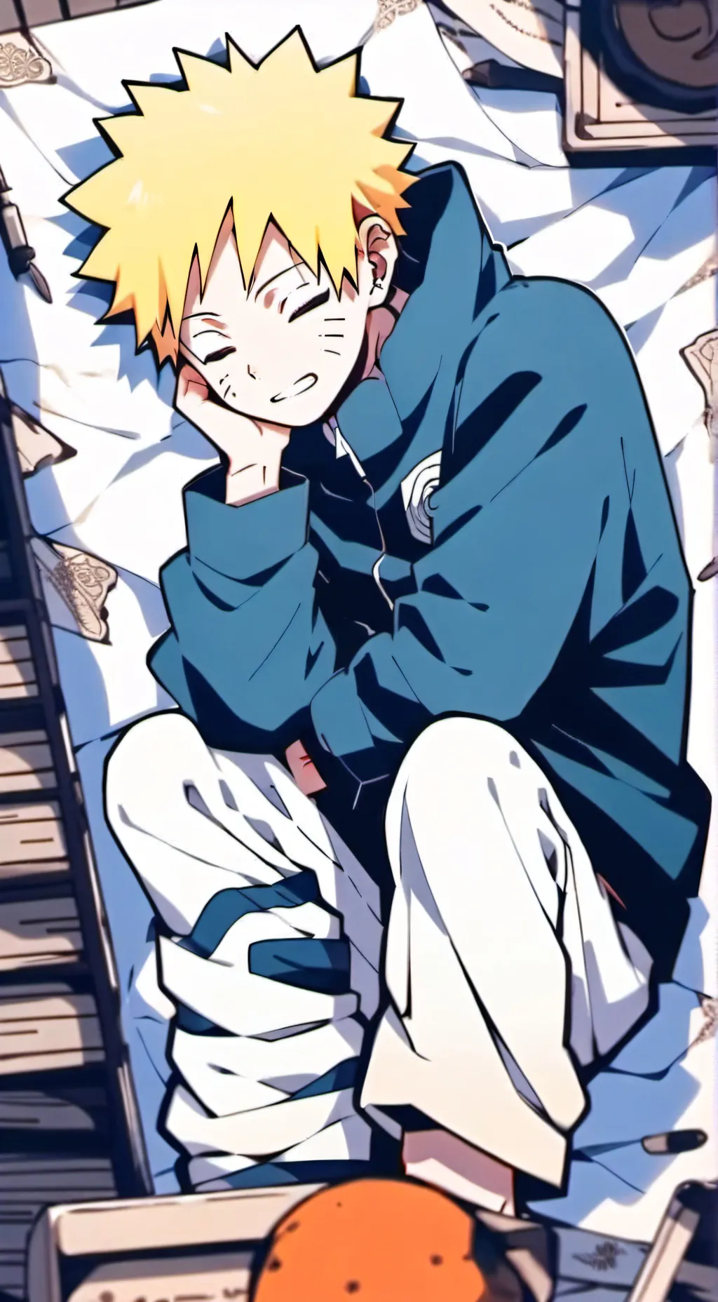 ai character: Naruto reaction background