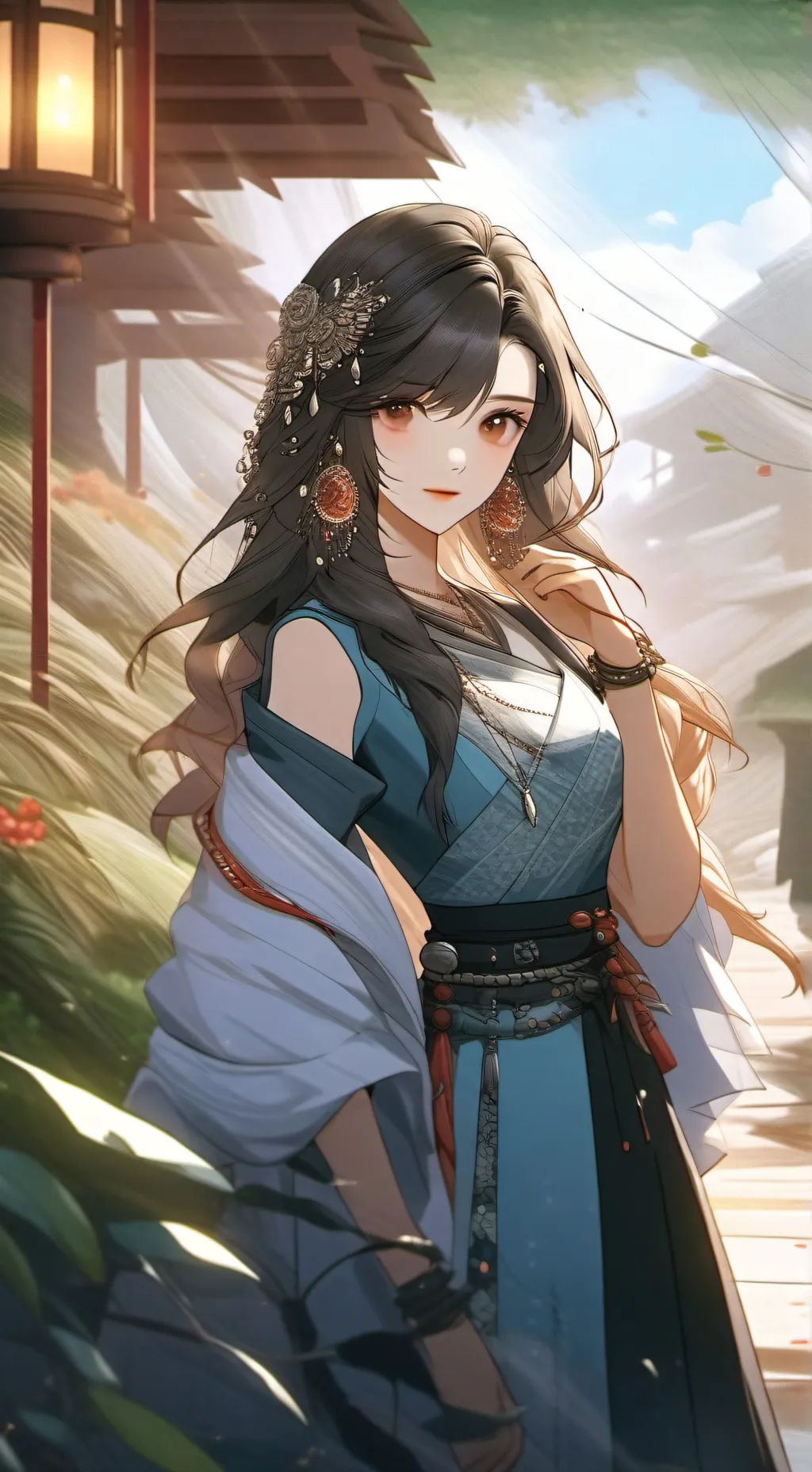 ai character: Aya background