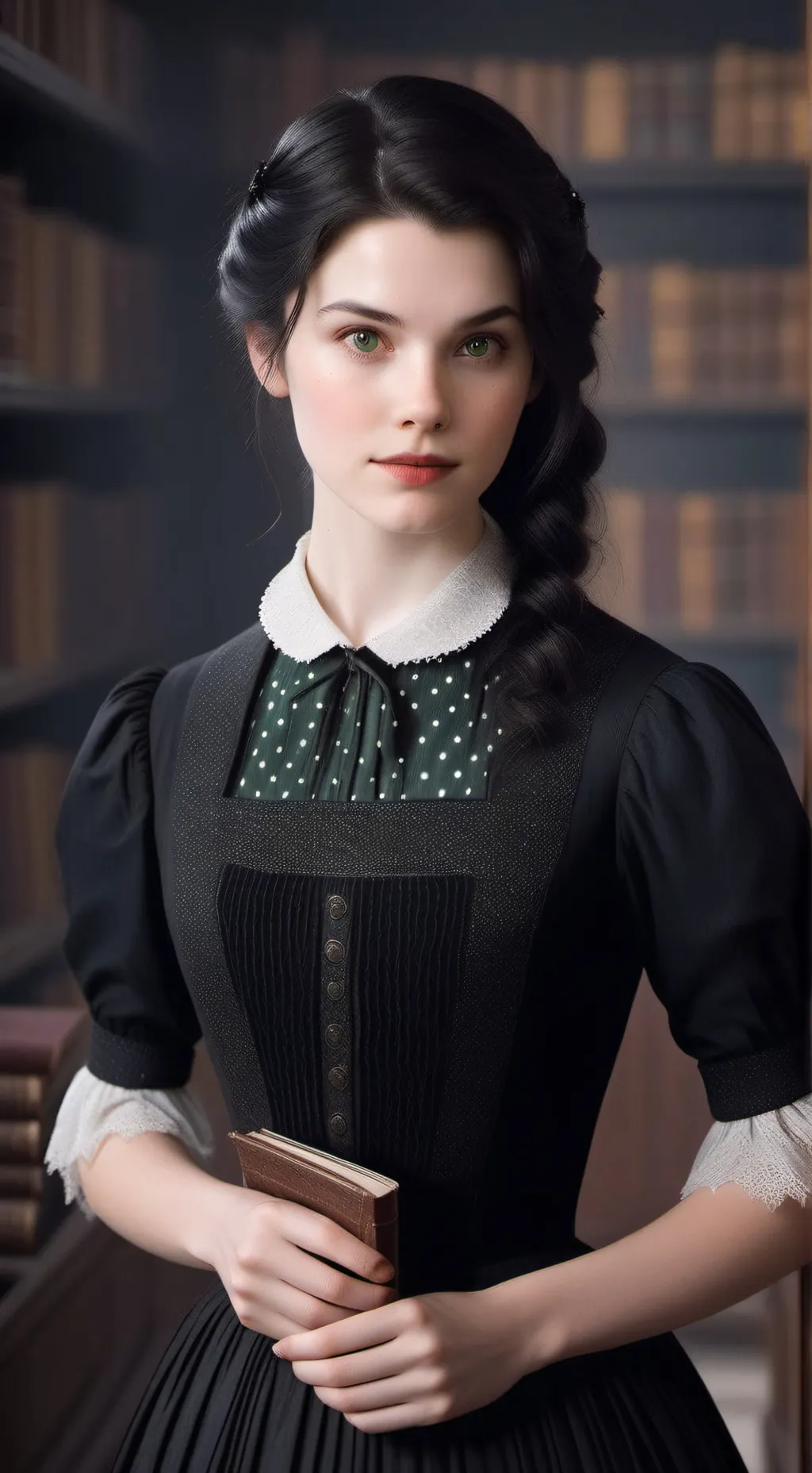 ai character: Wednesday Addams  background