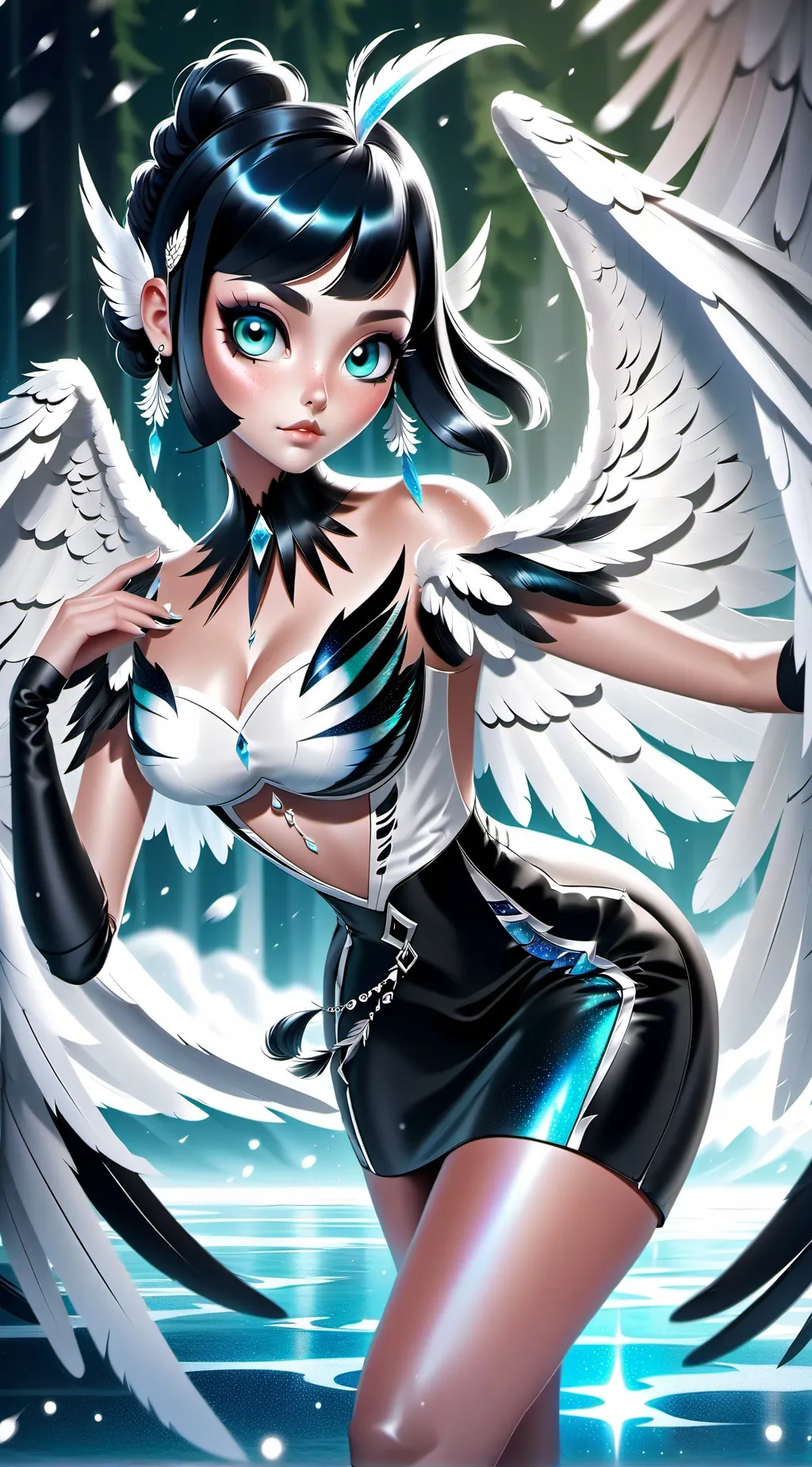 ai character: Mandie background