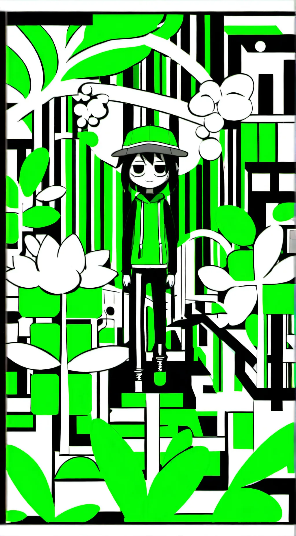 ai character: Vineria (Sprunki) background