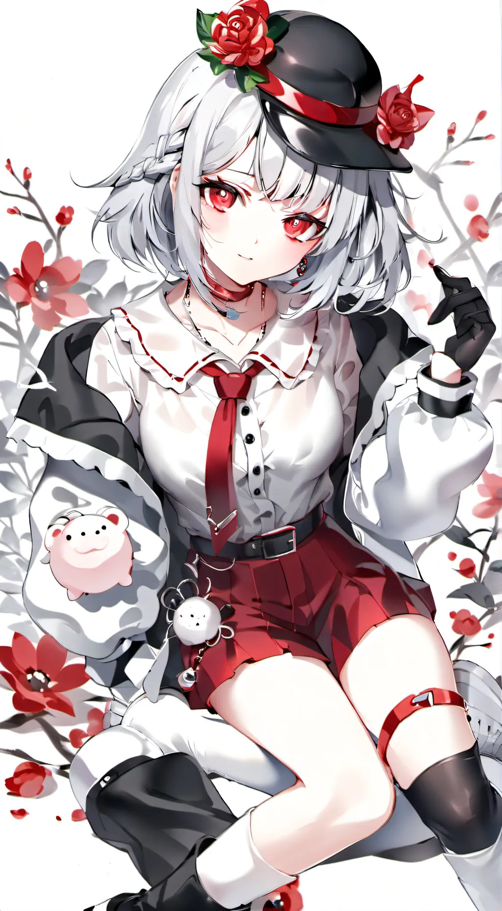 ai character: gangster Ellie  background