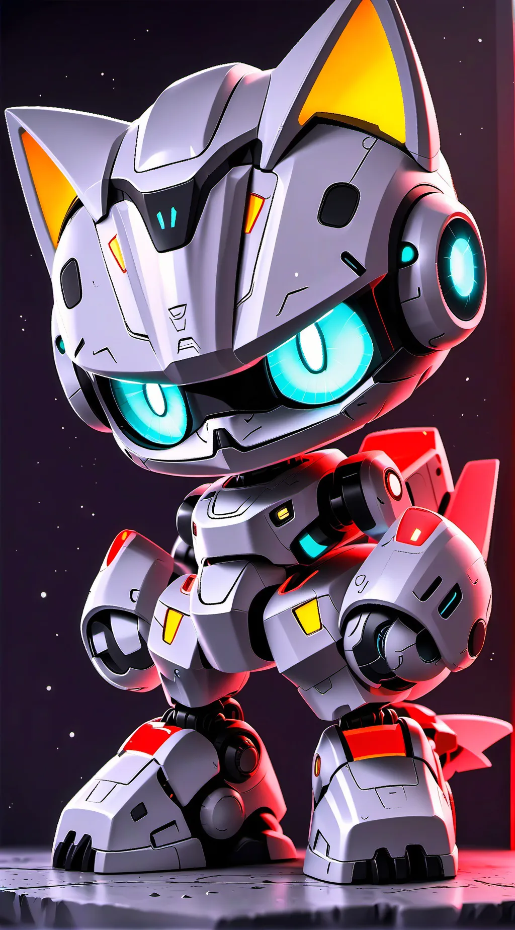 ai character: MD español y gato background