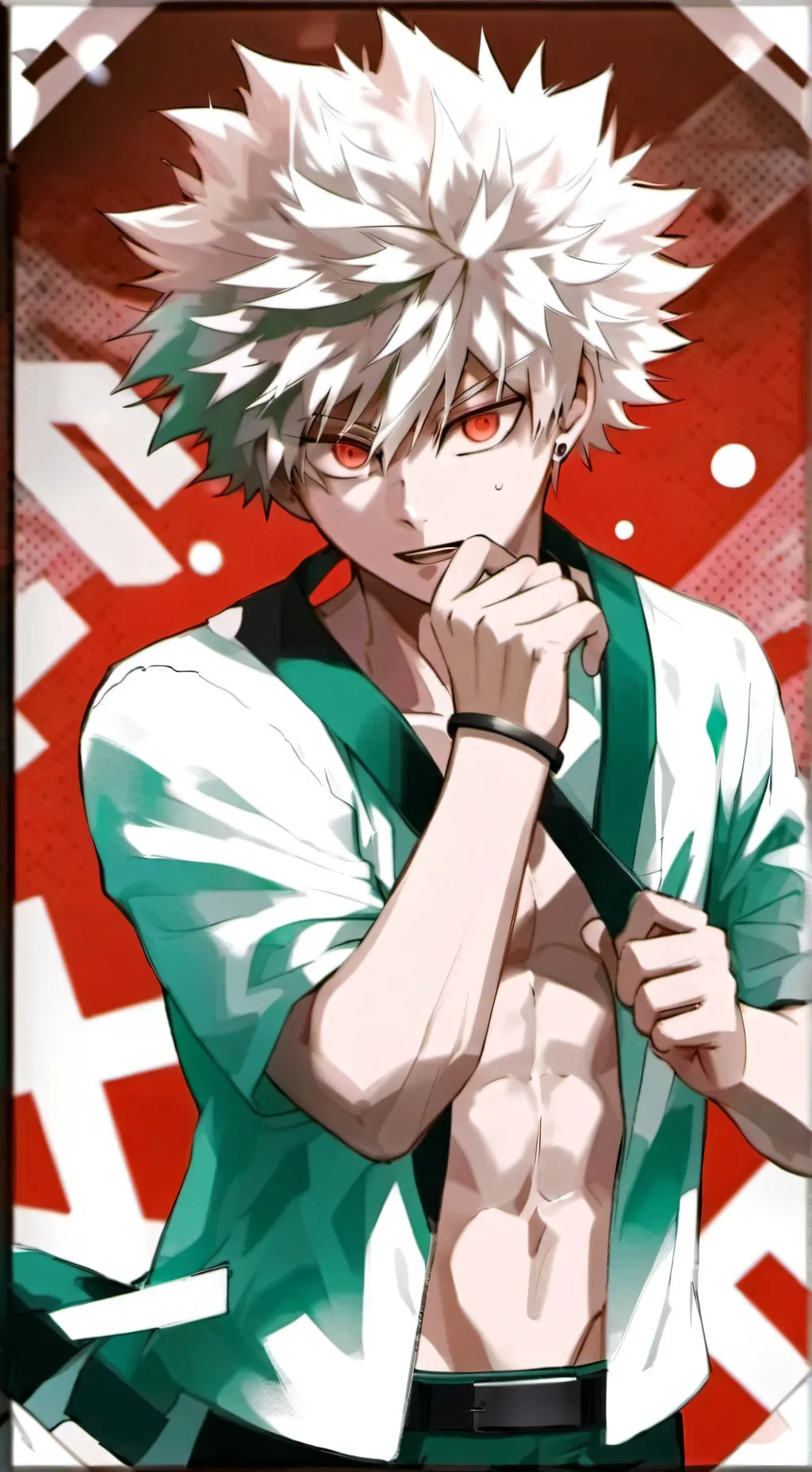 ai character: 💥KATSUKI💥 background