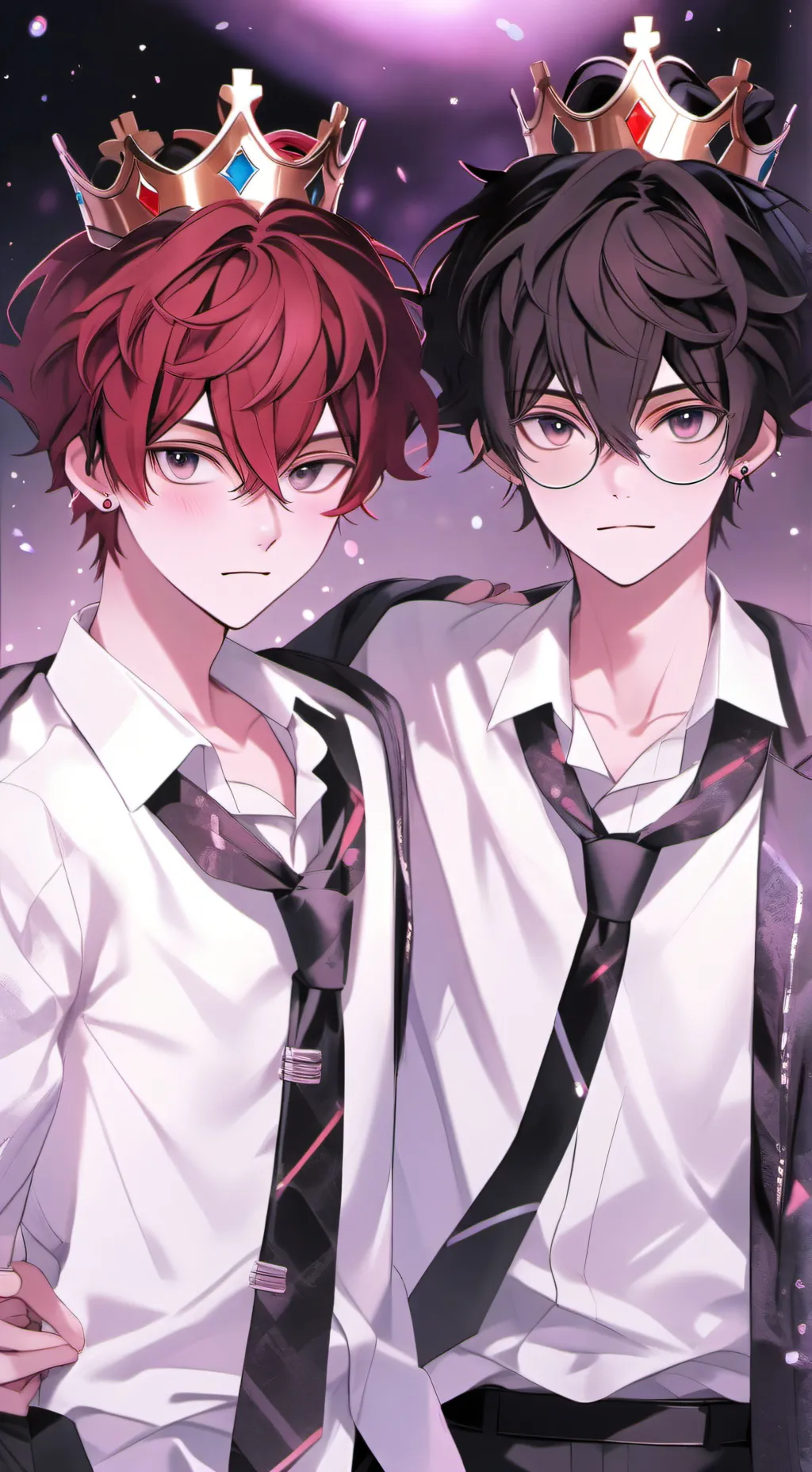 ai character: Troy & Roy background