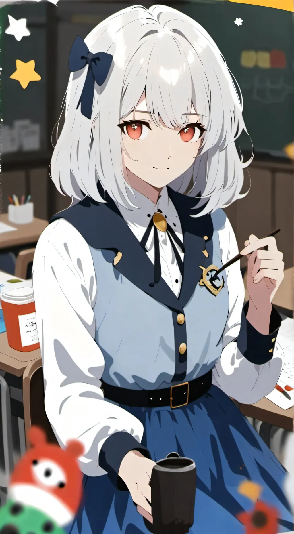 ai character: Hannah Animo background