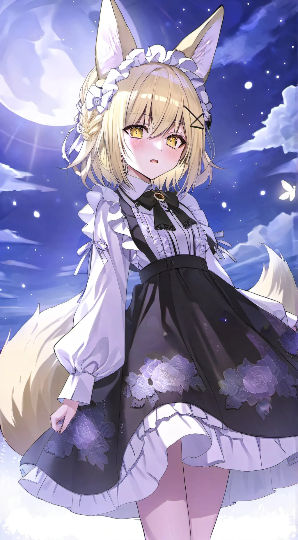 ai character: Lily  background