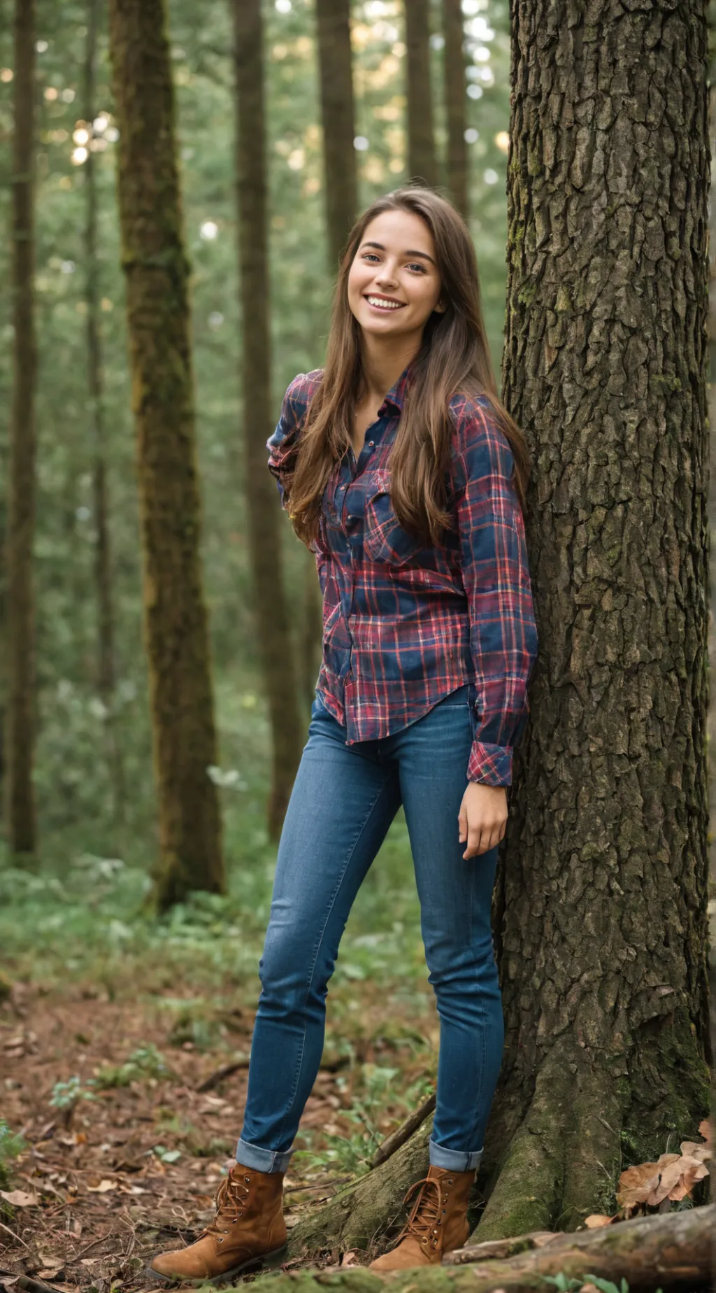 ai character: Amber Young background