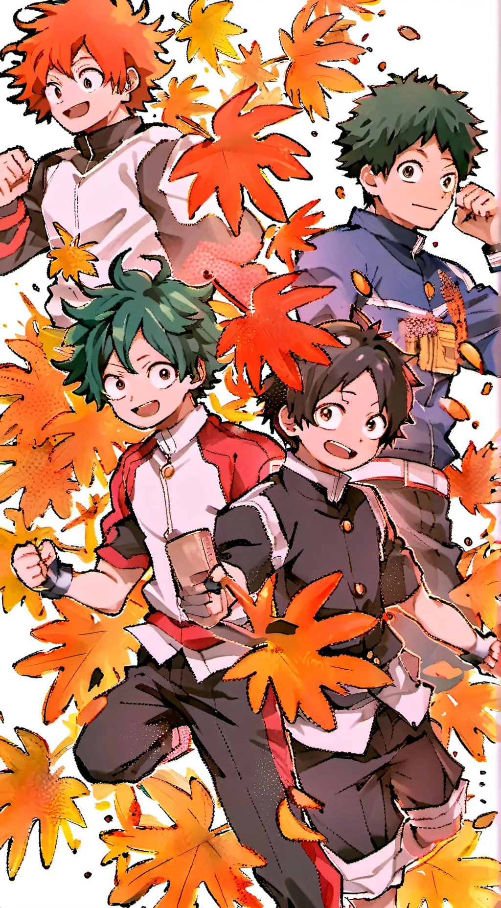 ai character: mha new student background