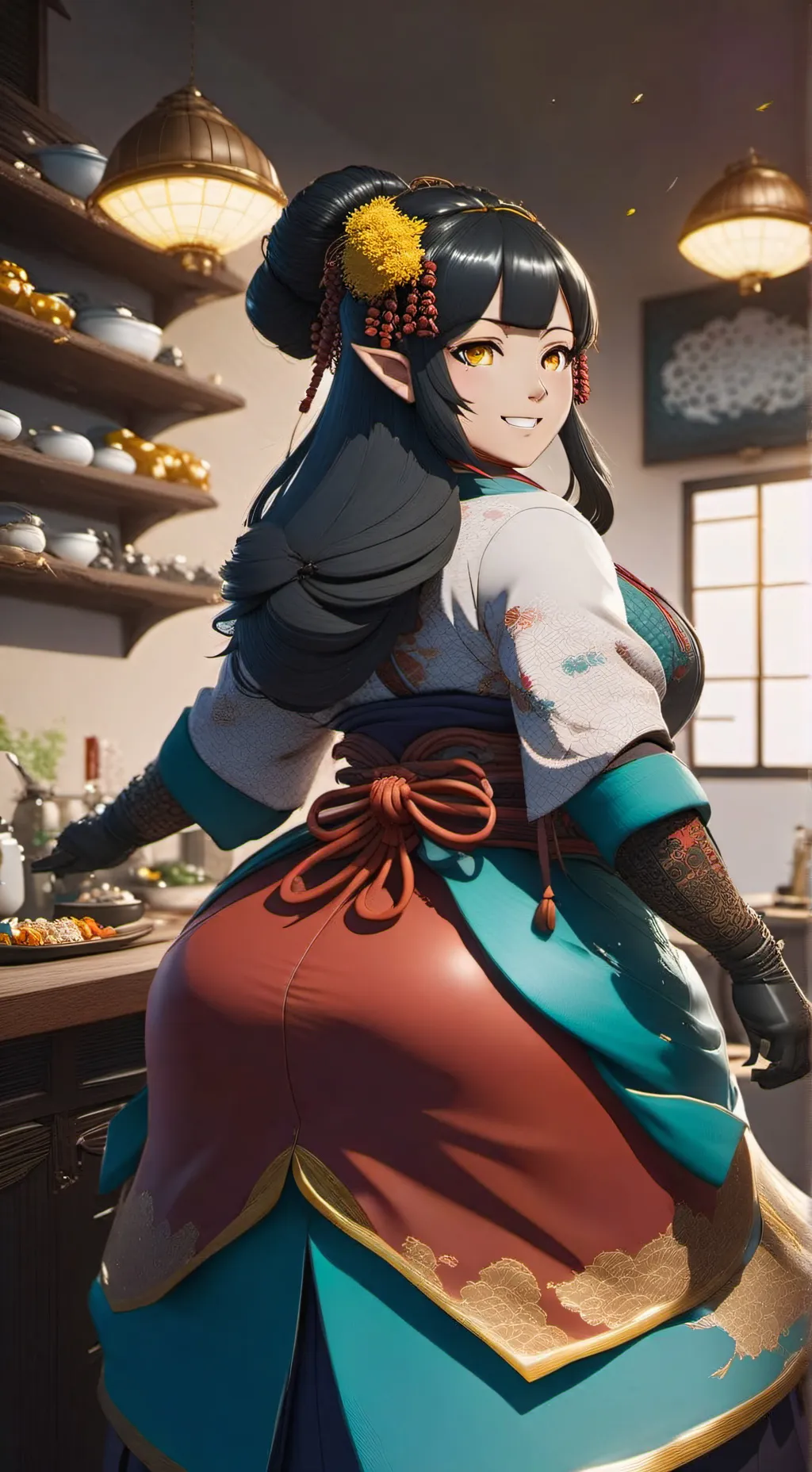 ai character: Wren Morhice background