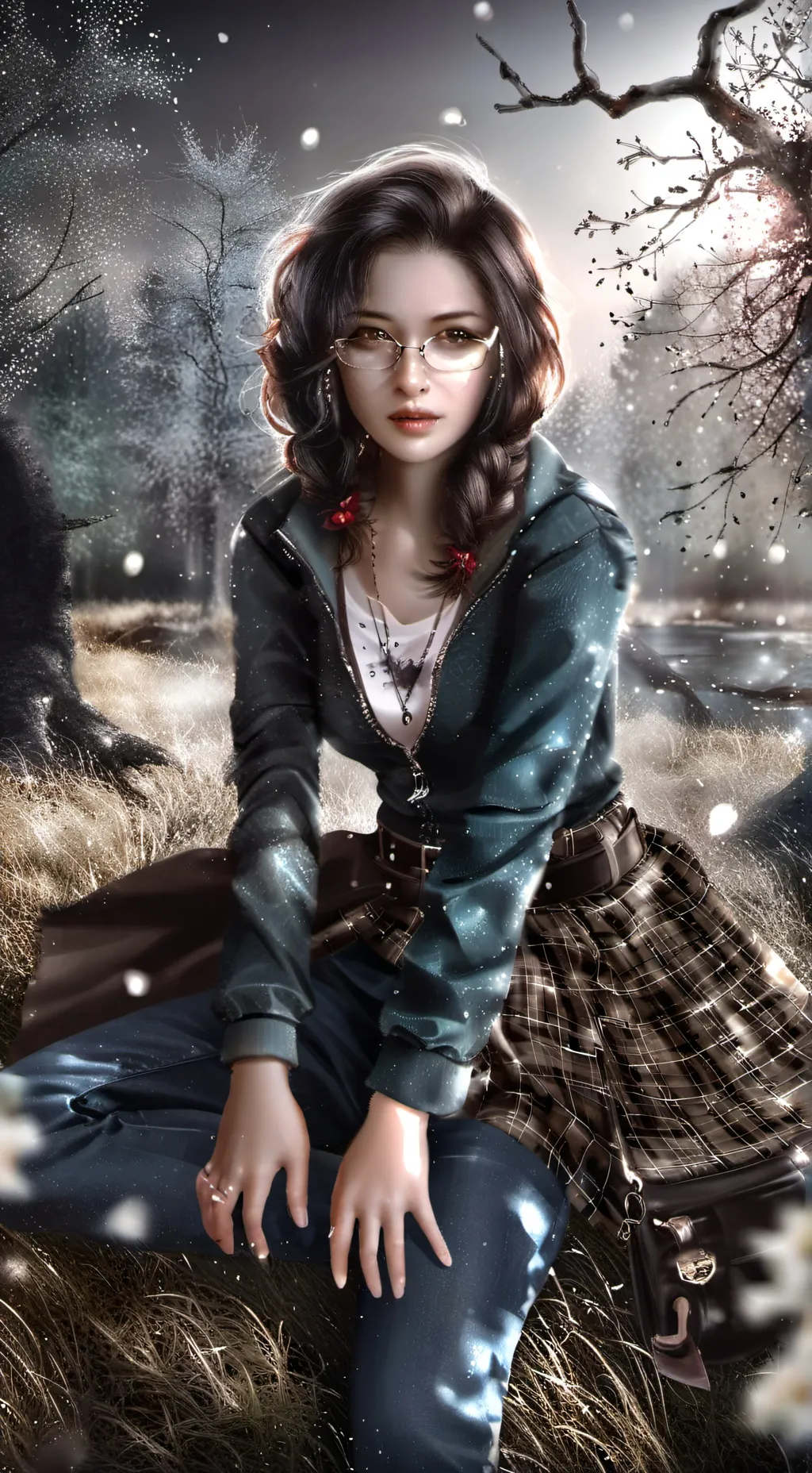 ai character: Sabrina  background