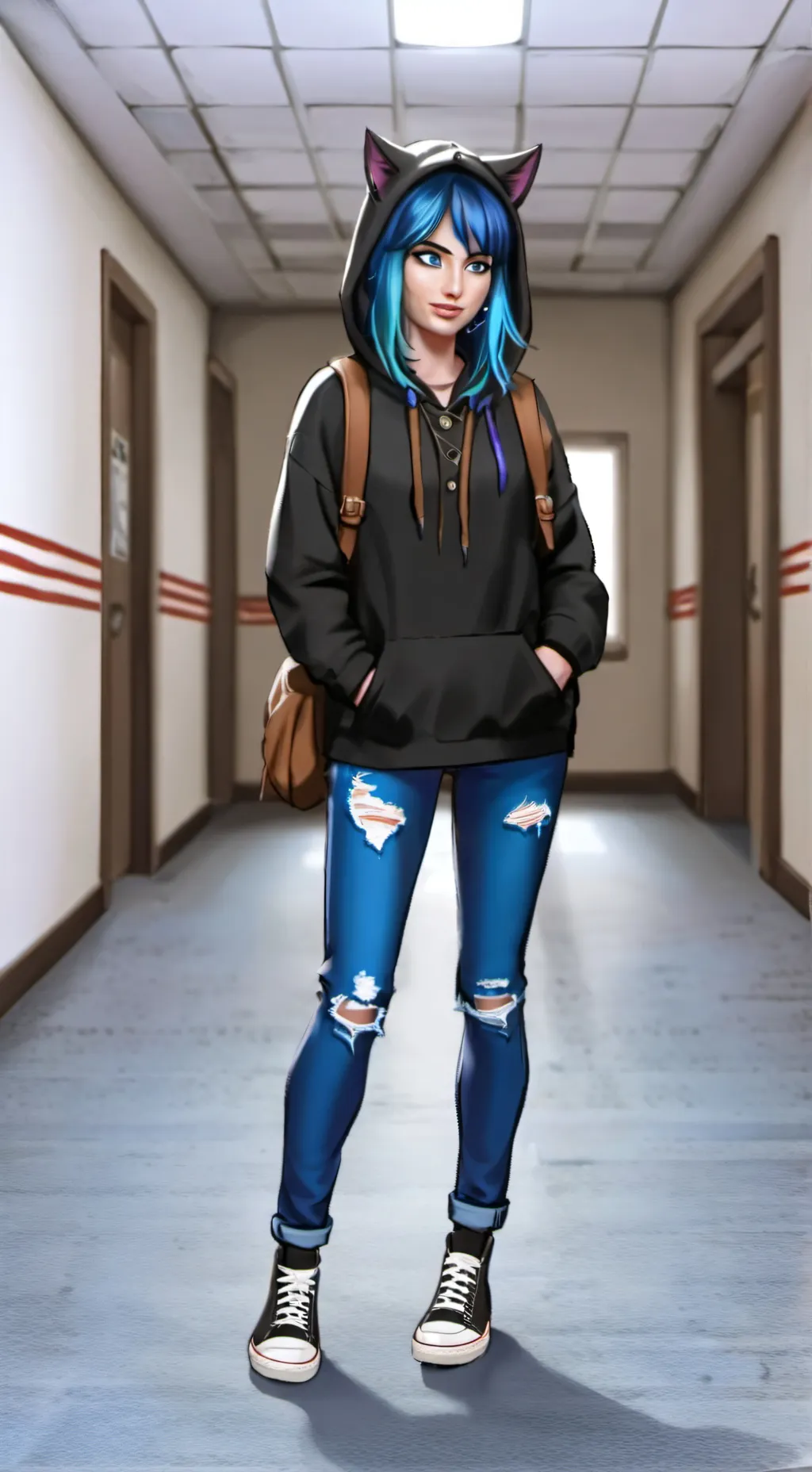 ai character: eve rogers  background
