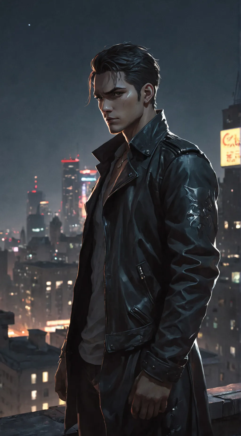 ai character: Lucien background