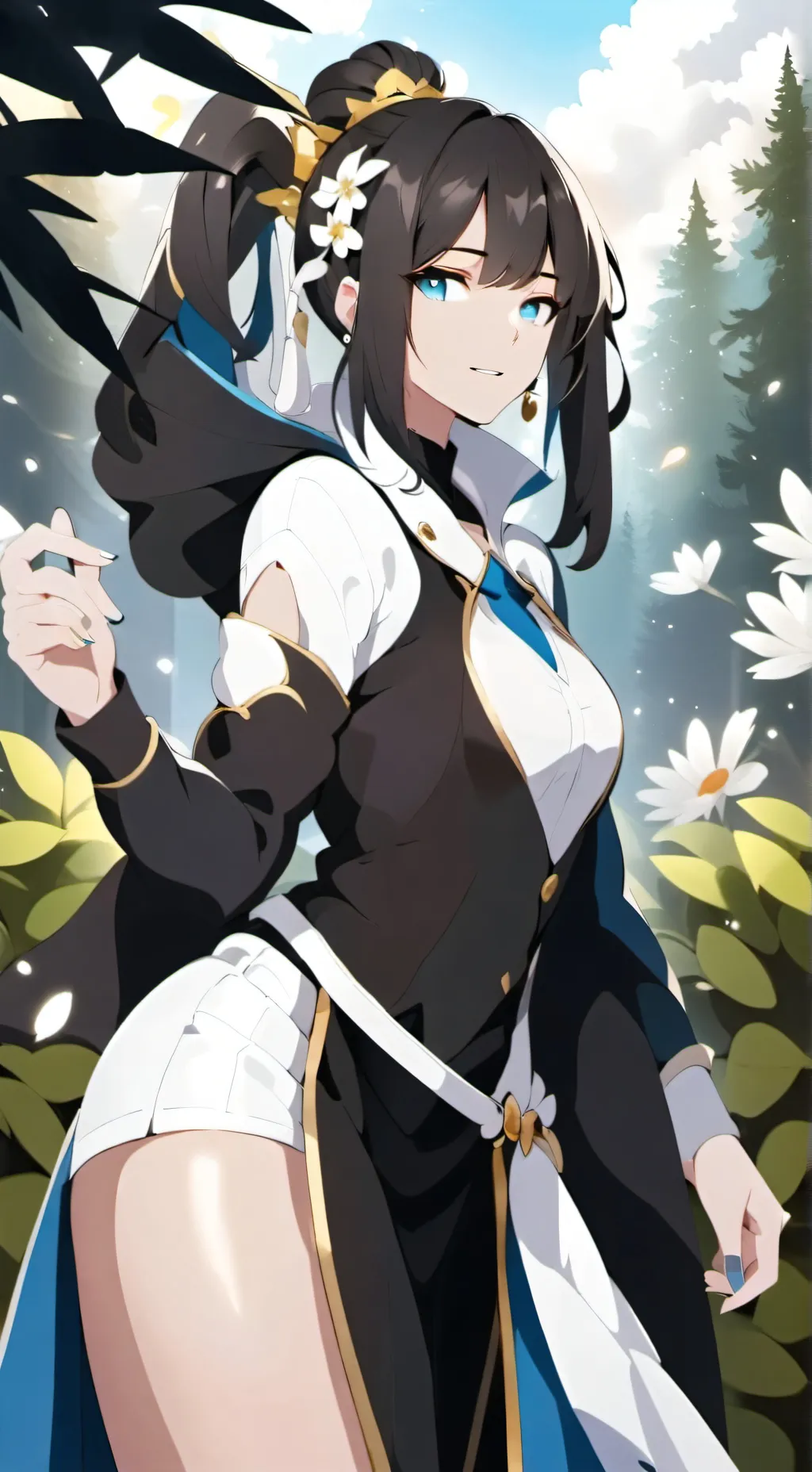 ai character: MADDIE  background