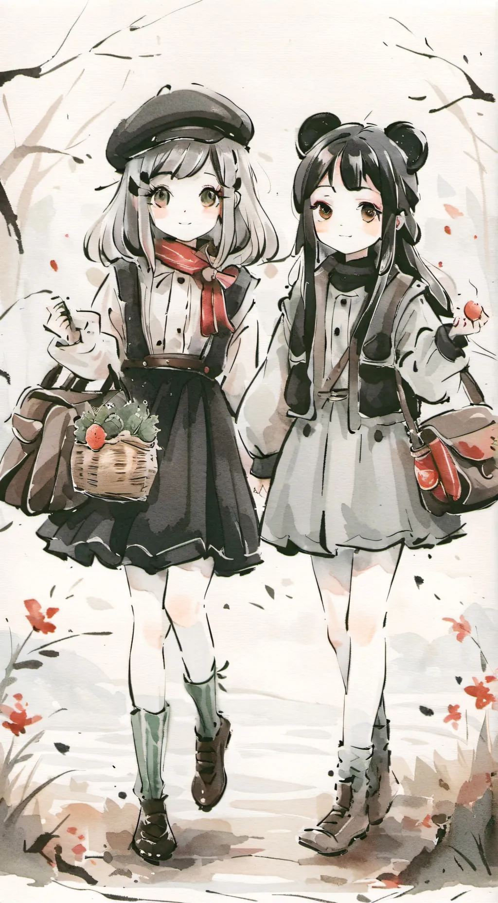ai character: Jane and Jenny background