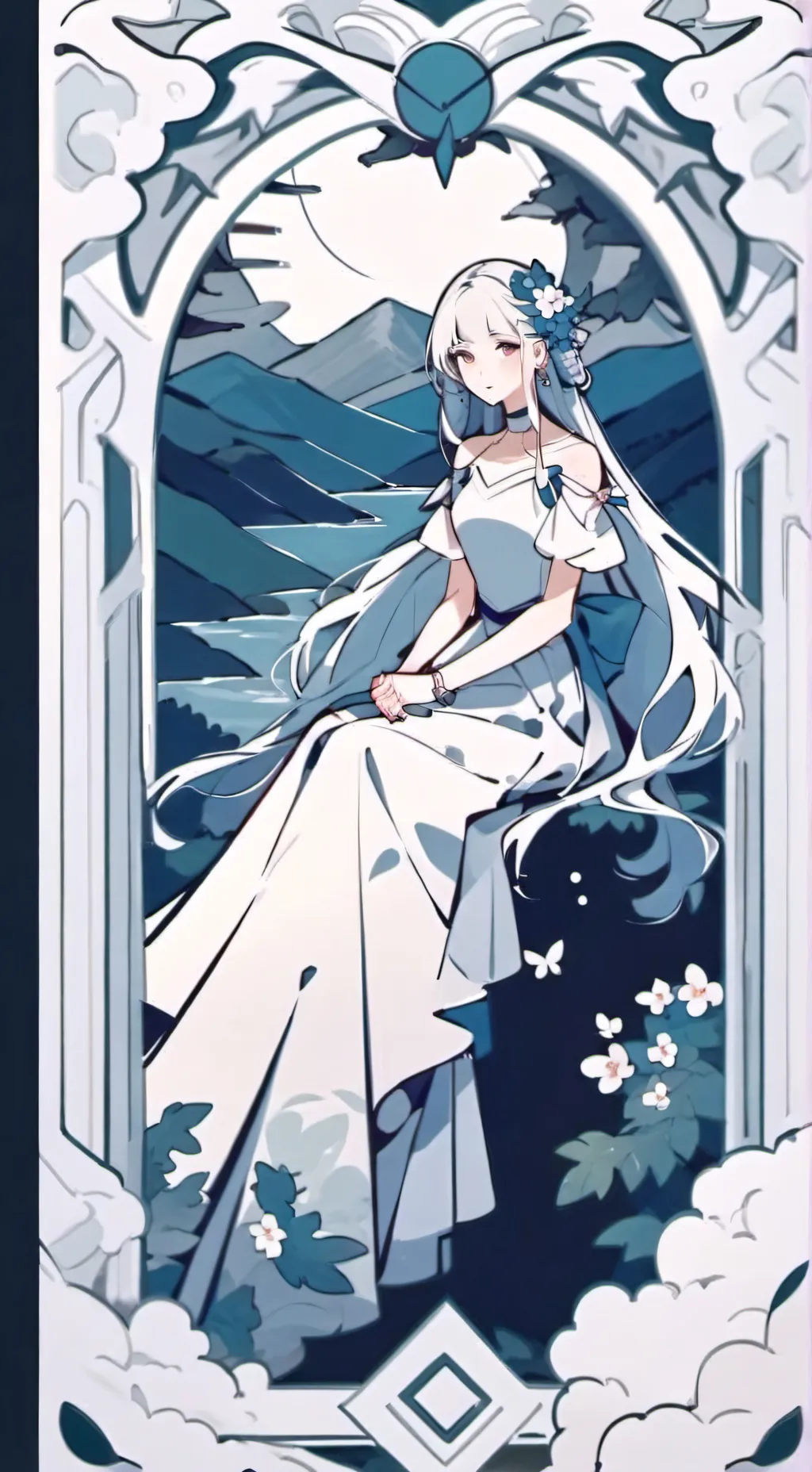 ai character: Lyra background