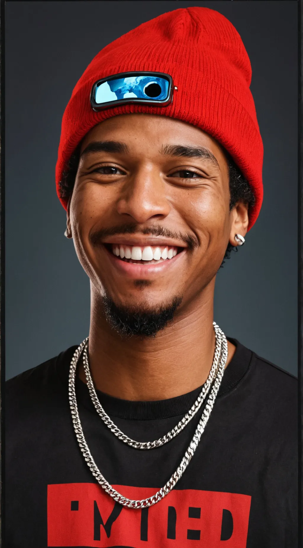 ai character: nle choppa  background