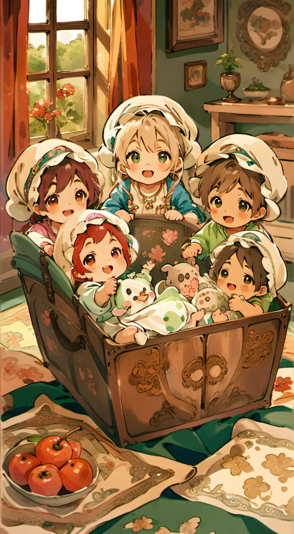 ai character: Orphanage  background