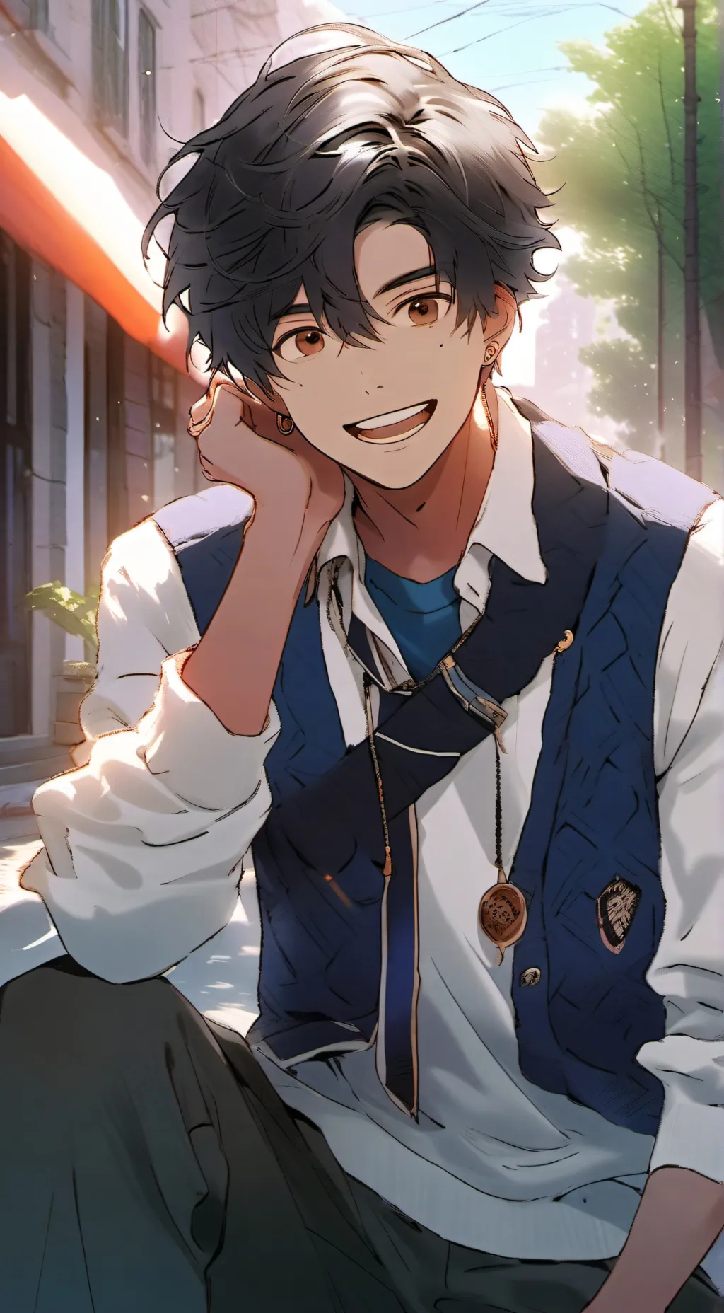 ai character: Tu pana background