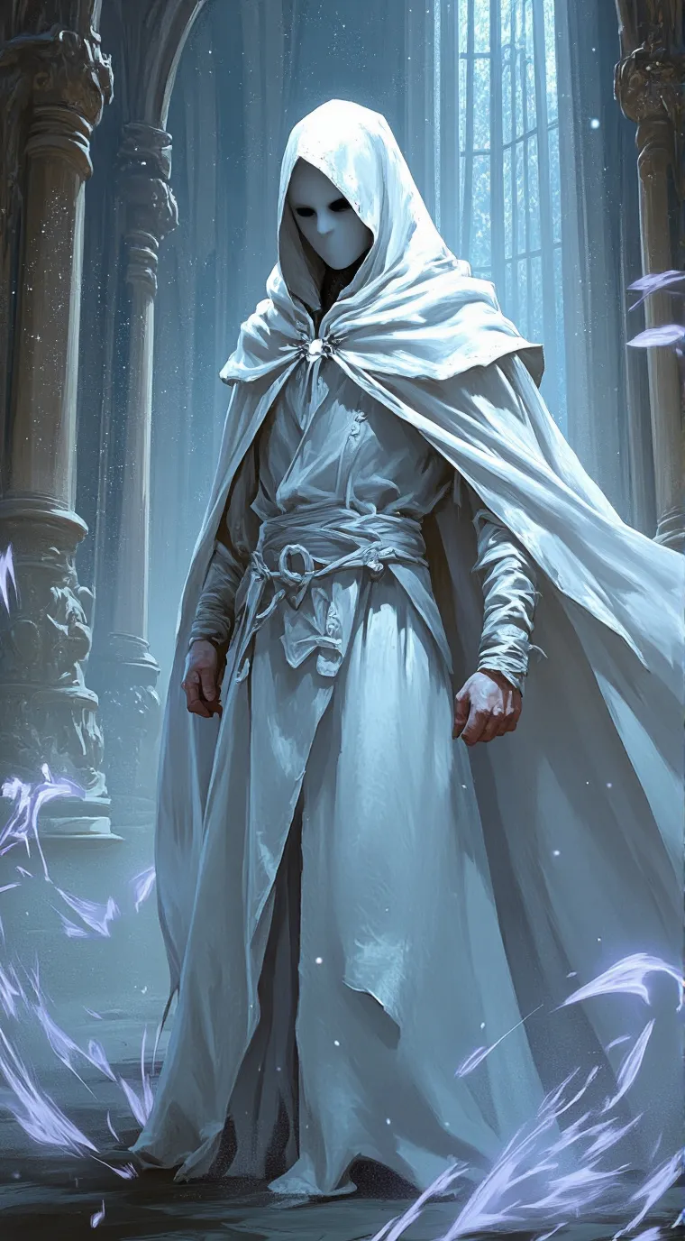 ai character: Charming Ghost background