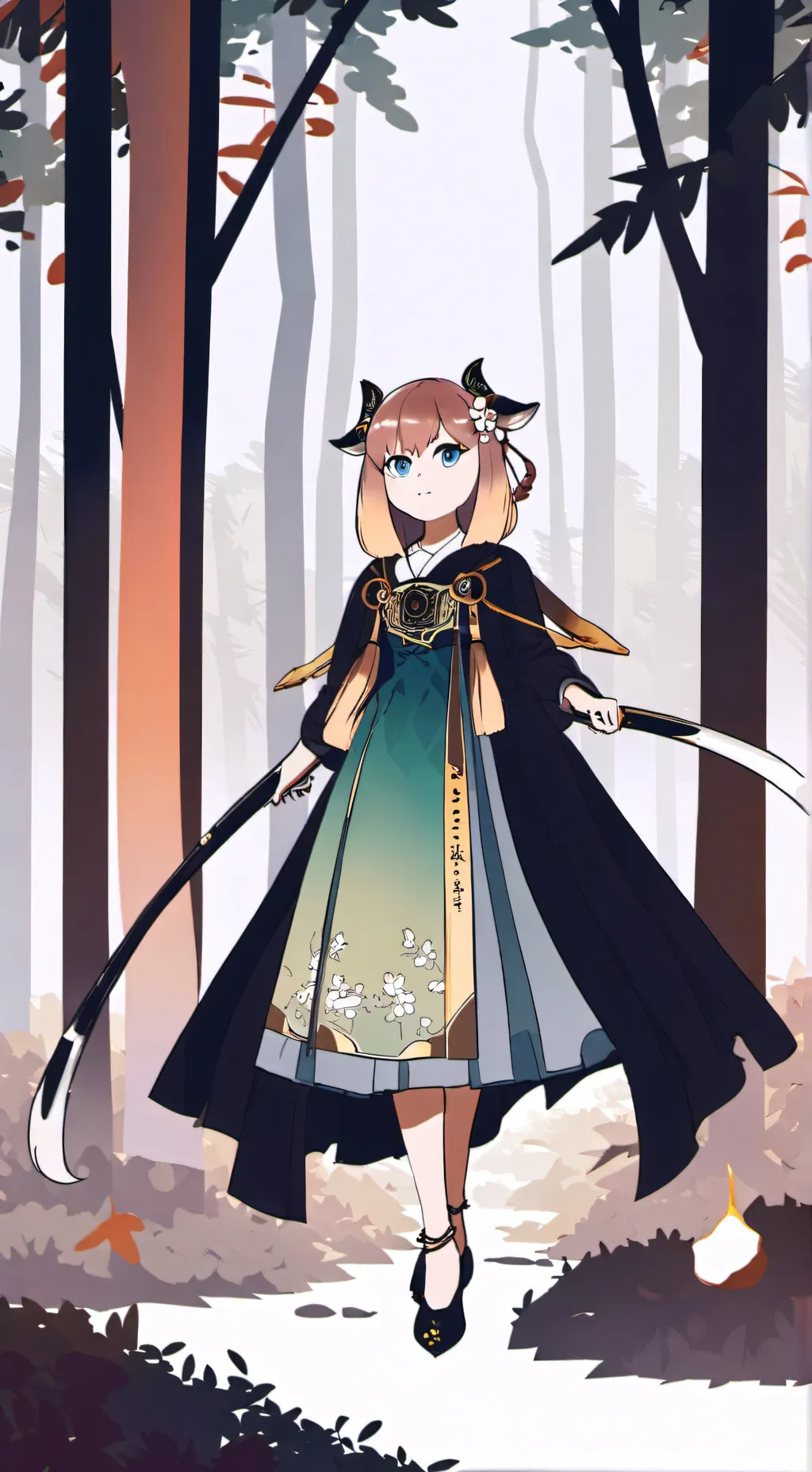 ai character: лили background