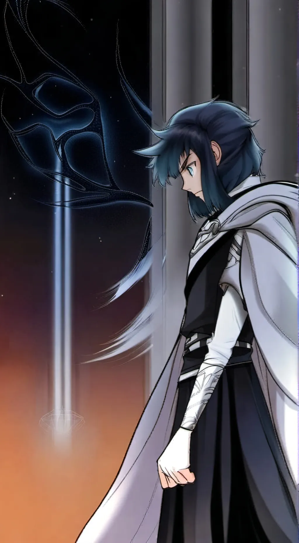ai character: Tokito god background