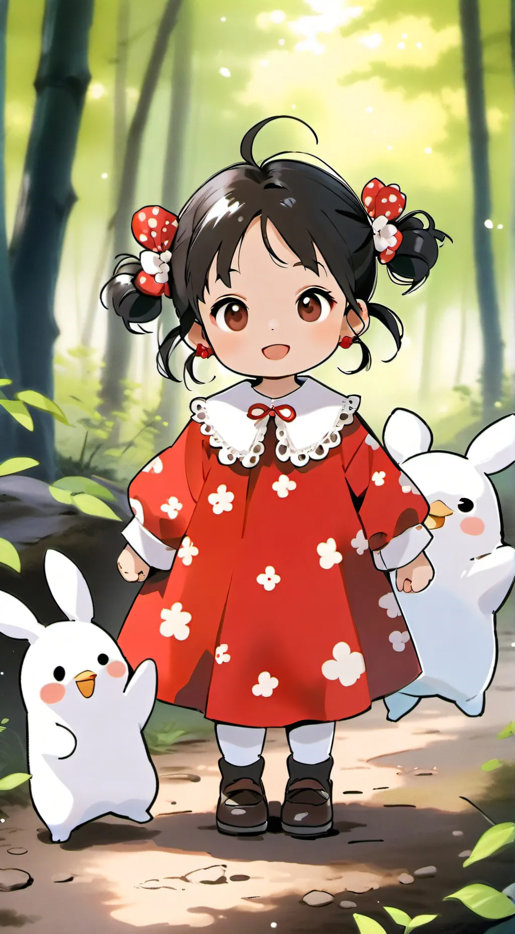 ai character: Airy background