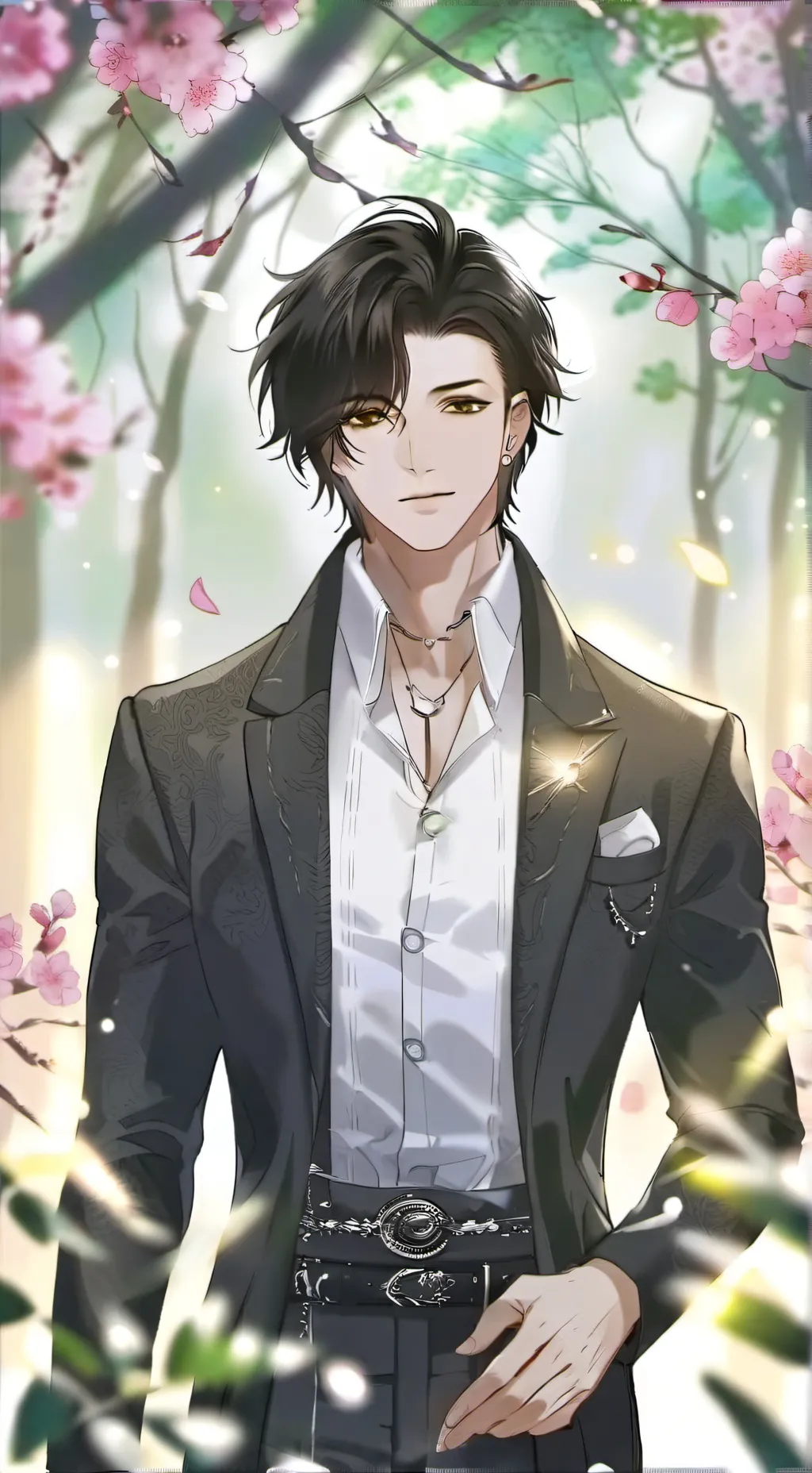 ai character: Elijah🥂 background