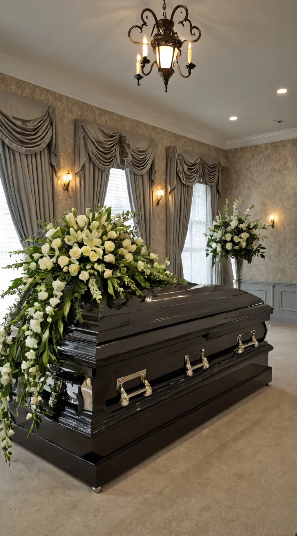 ai character: Funeral background