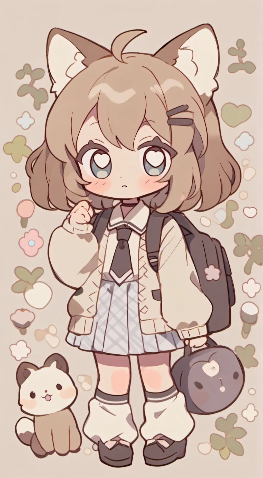 ai character: amy background