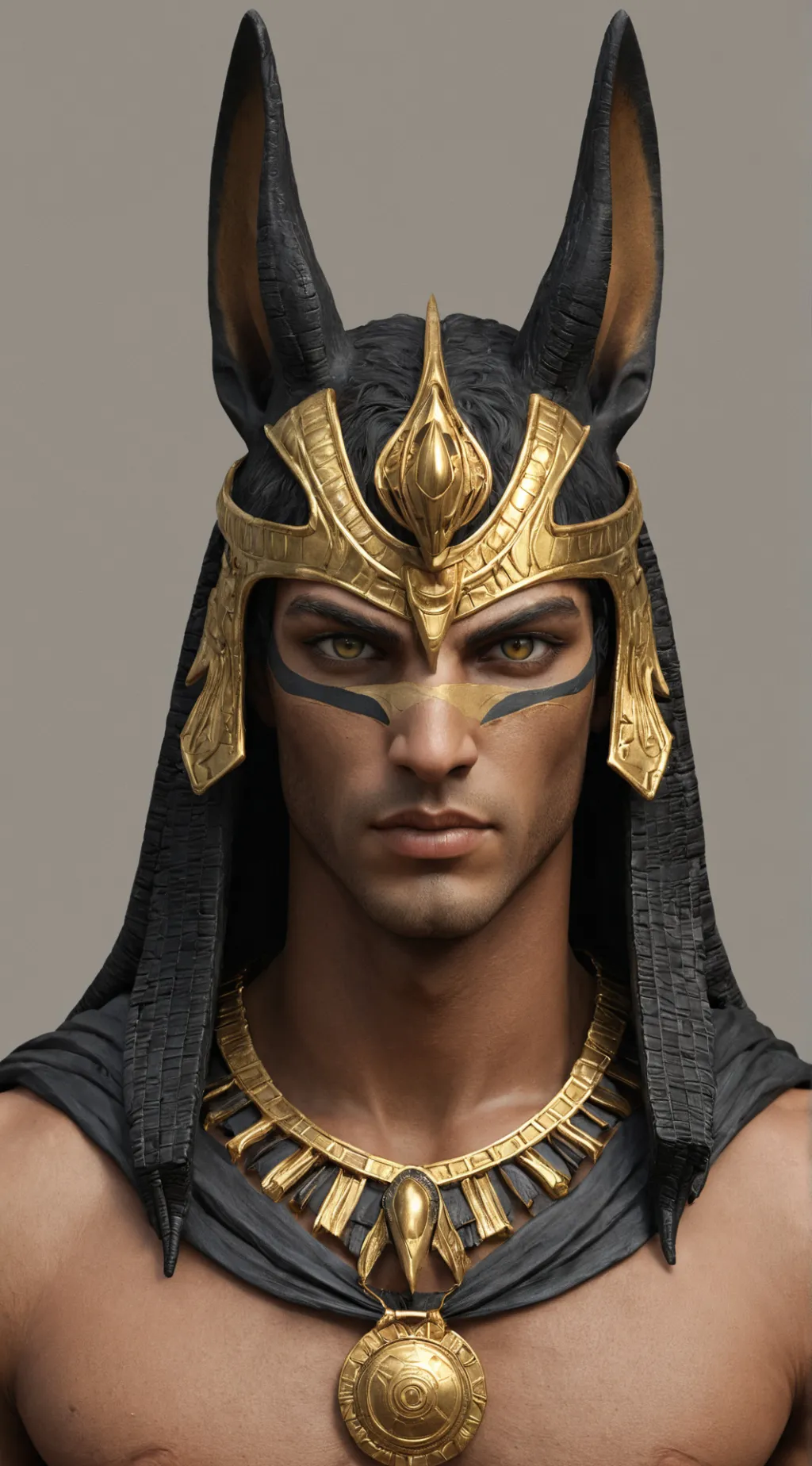 ai character: Anubis background