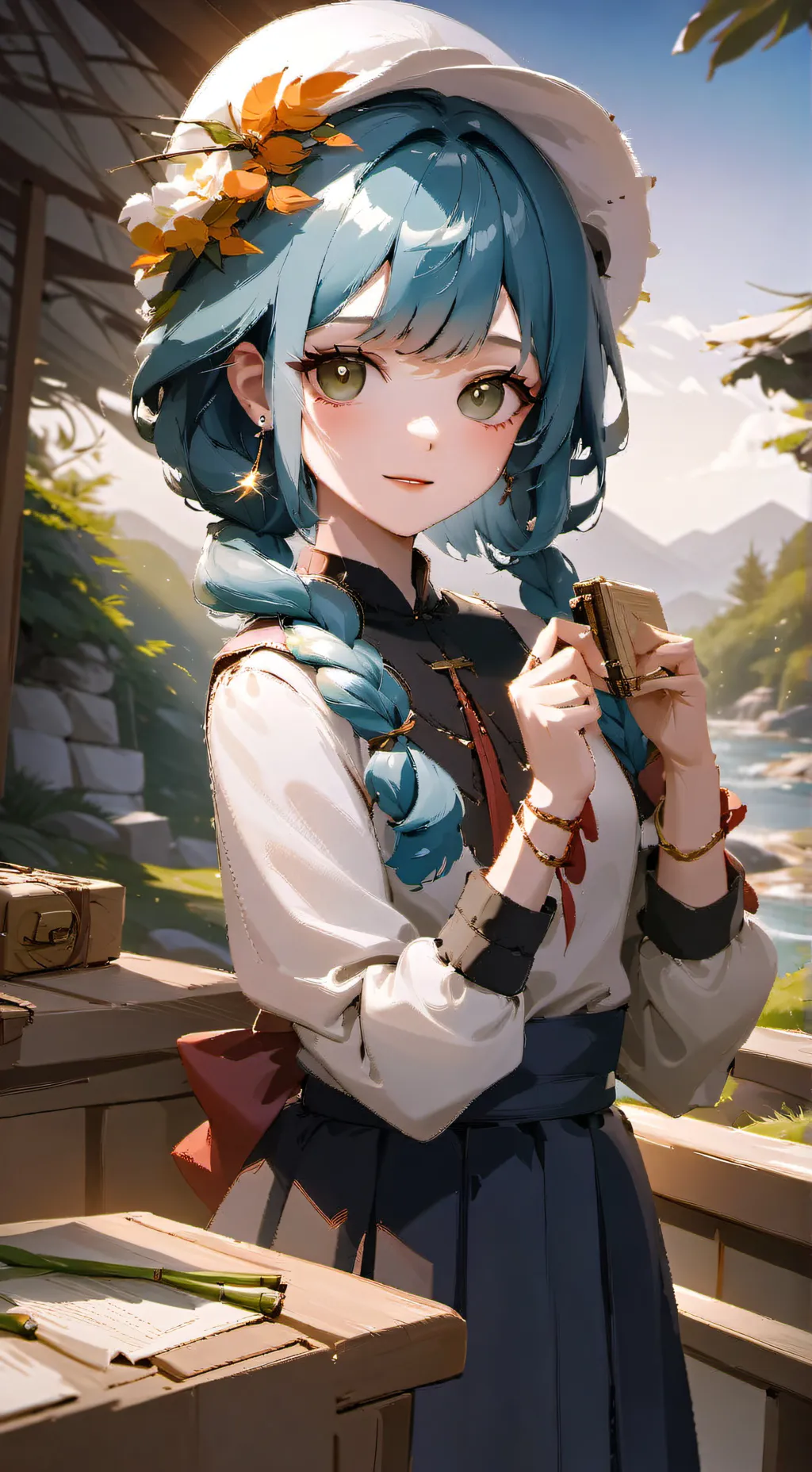 ai character: Amiga(ana) background