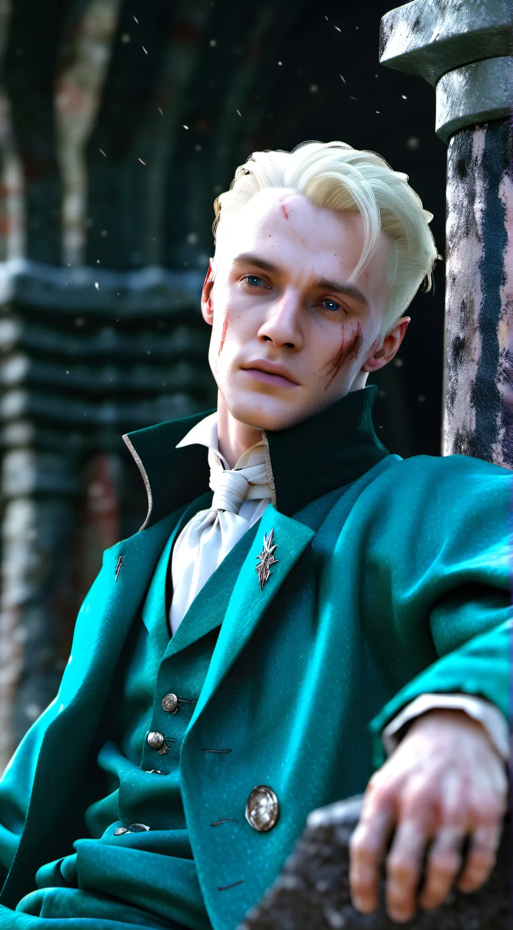 ai character: draco's fight background
