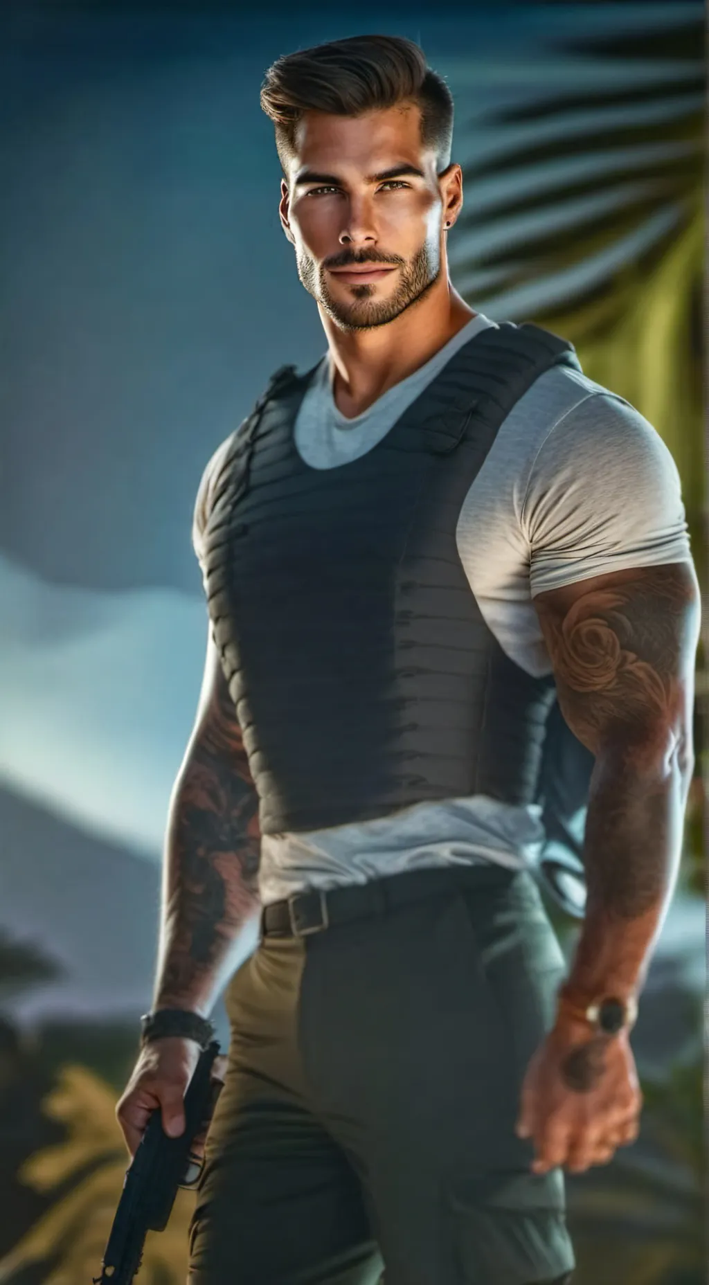 ai character: Agent Nick Miller background