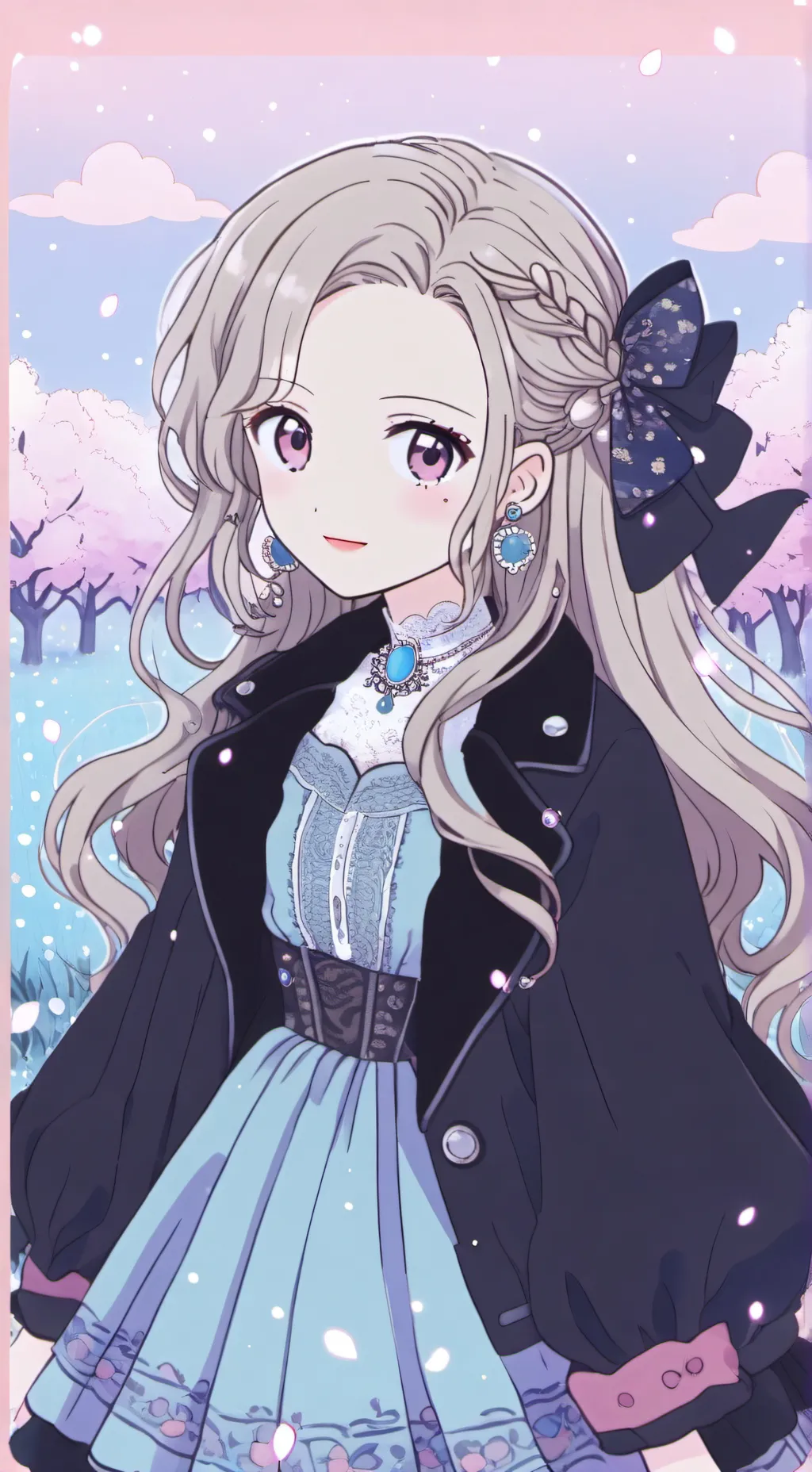 ai character: Maddie  background
