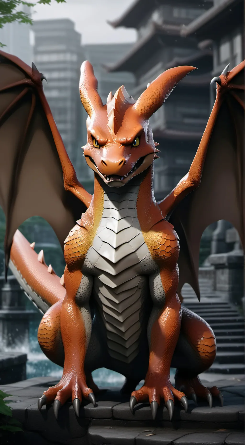 ai character: Pokemon Horizons  background