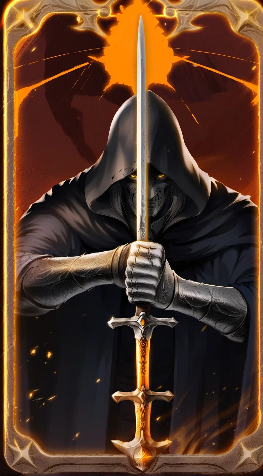ai character: La muerte background