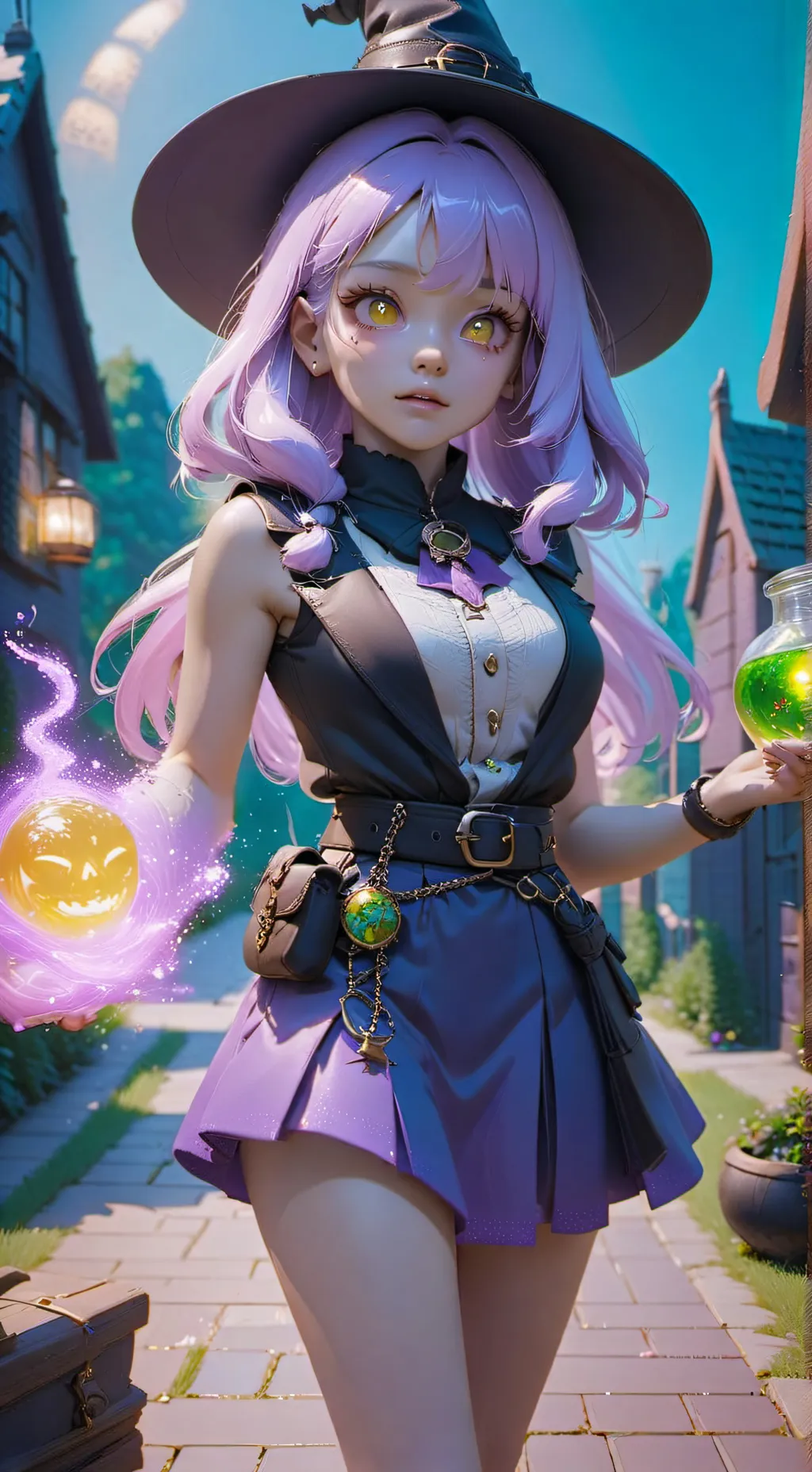 ai character: Yvonne background