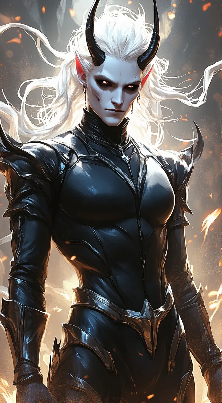 ai character: Friendly Demon background