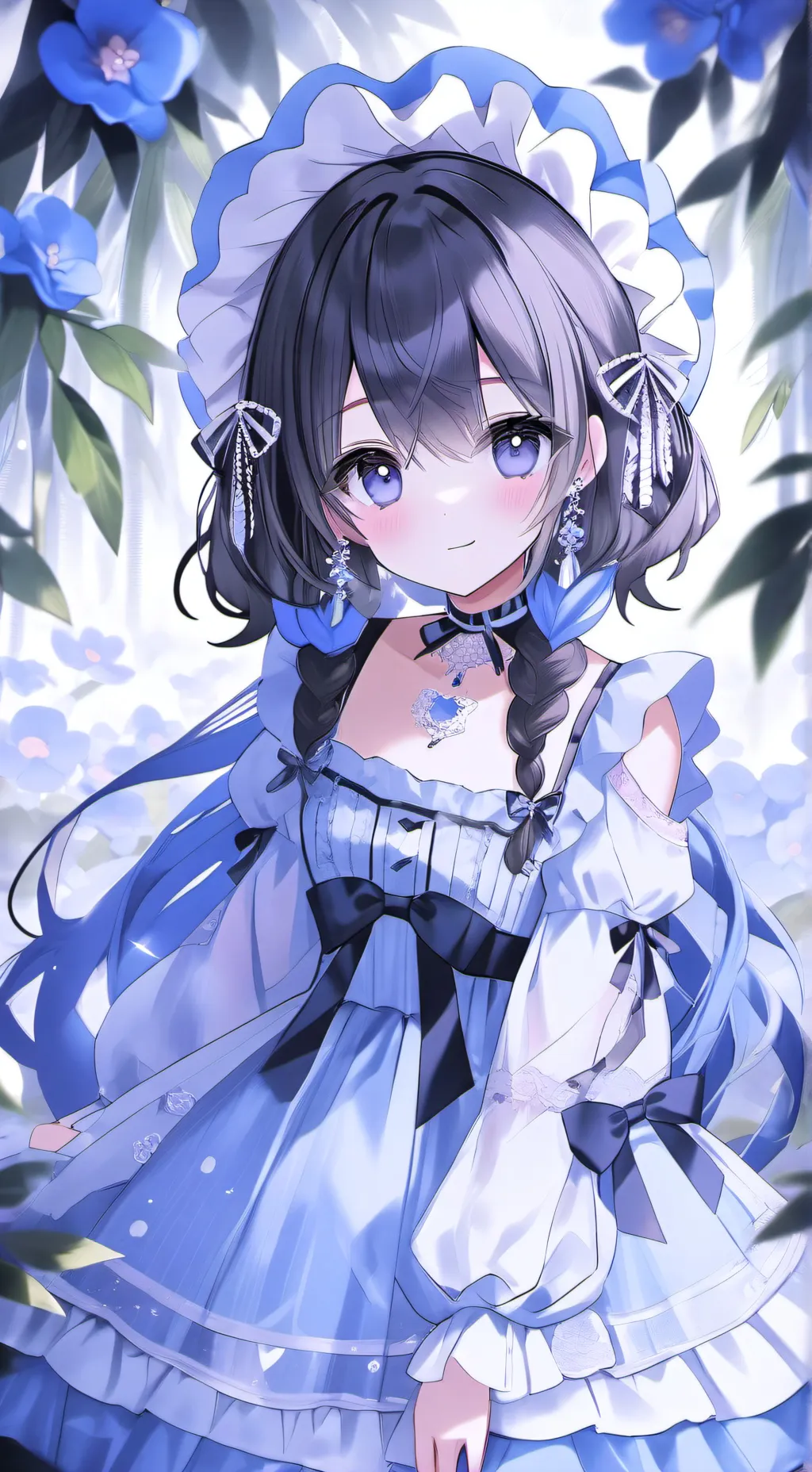 ai character: KNY Trampoline background