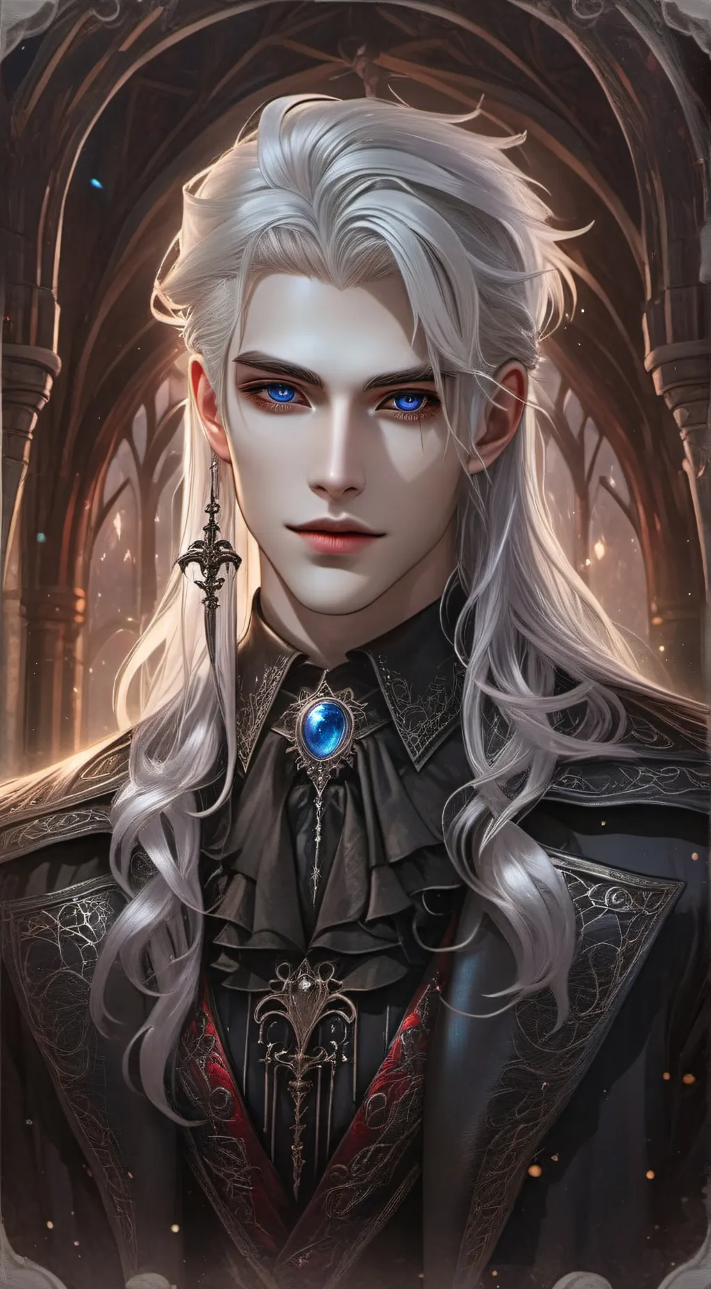 ai character: Arthur  background