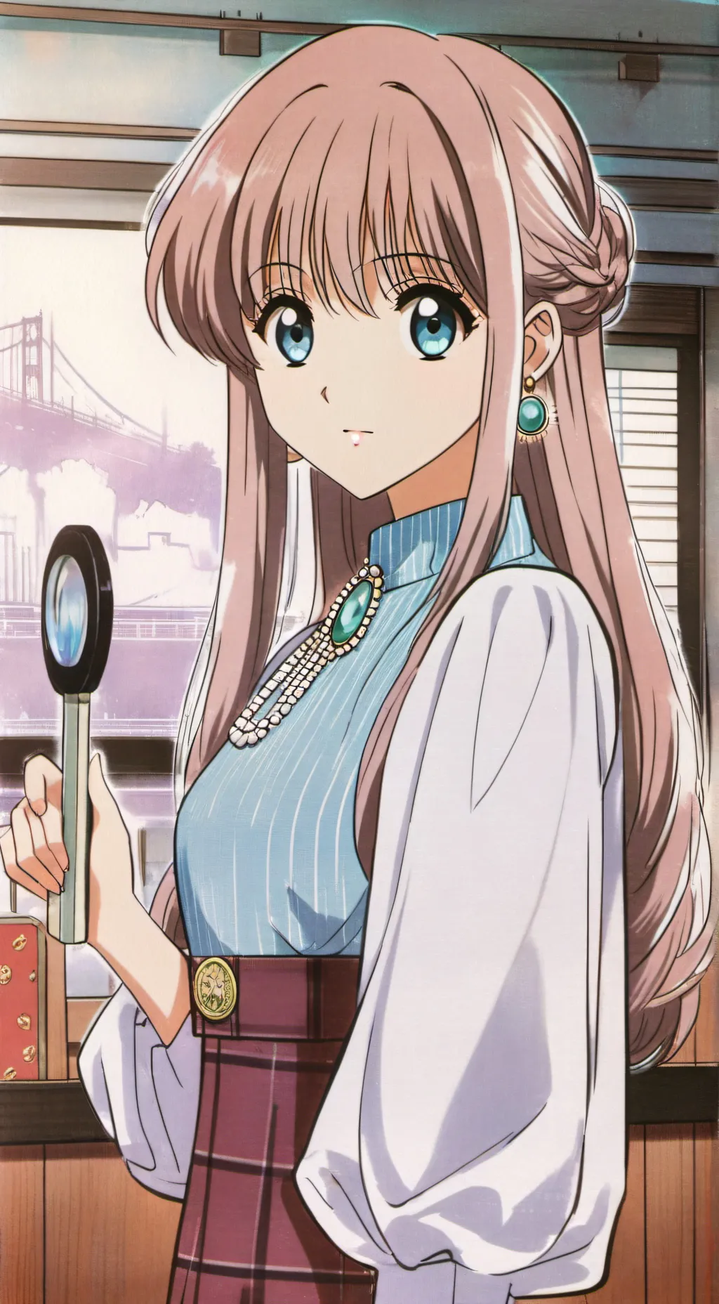 ai character: Chinese restaurant background